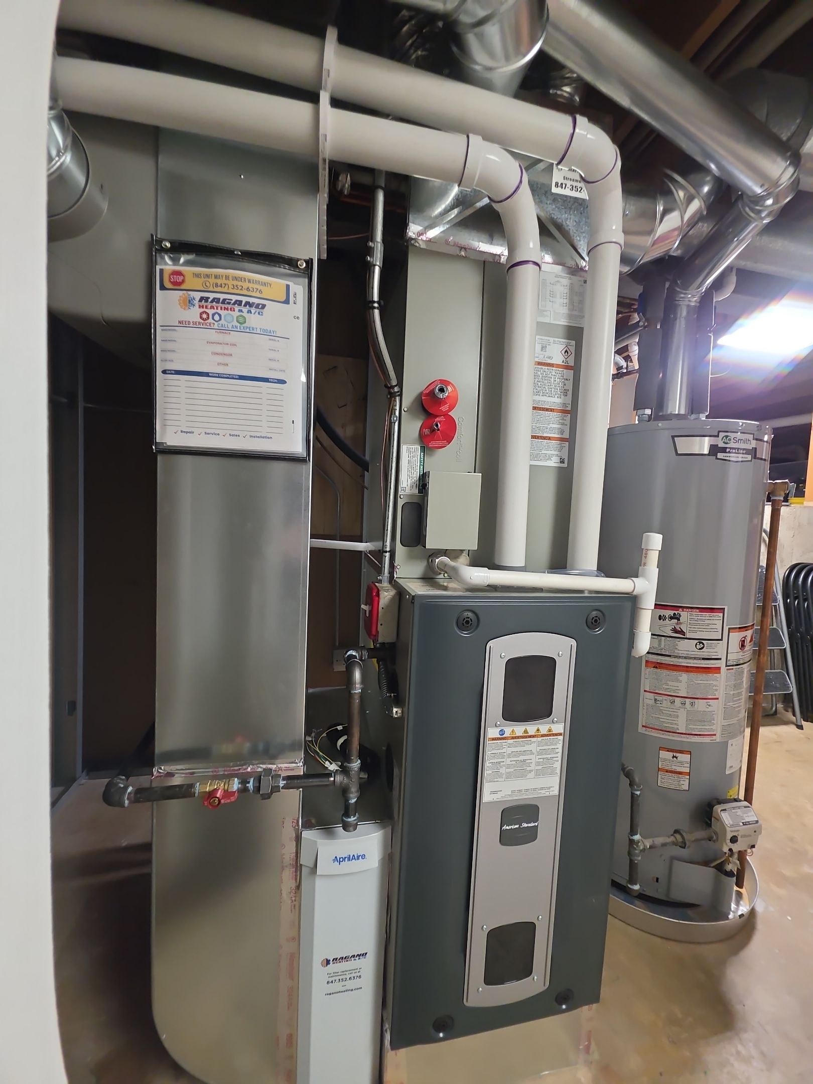 Furnace Replacement  by Ragano Heating & Air Conditioning Inc