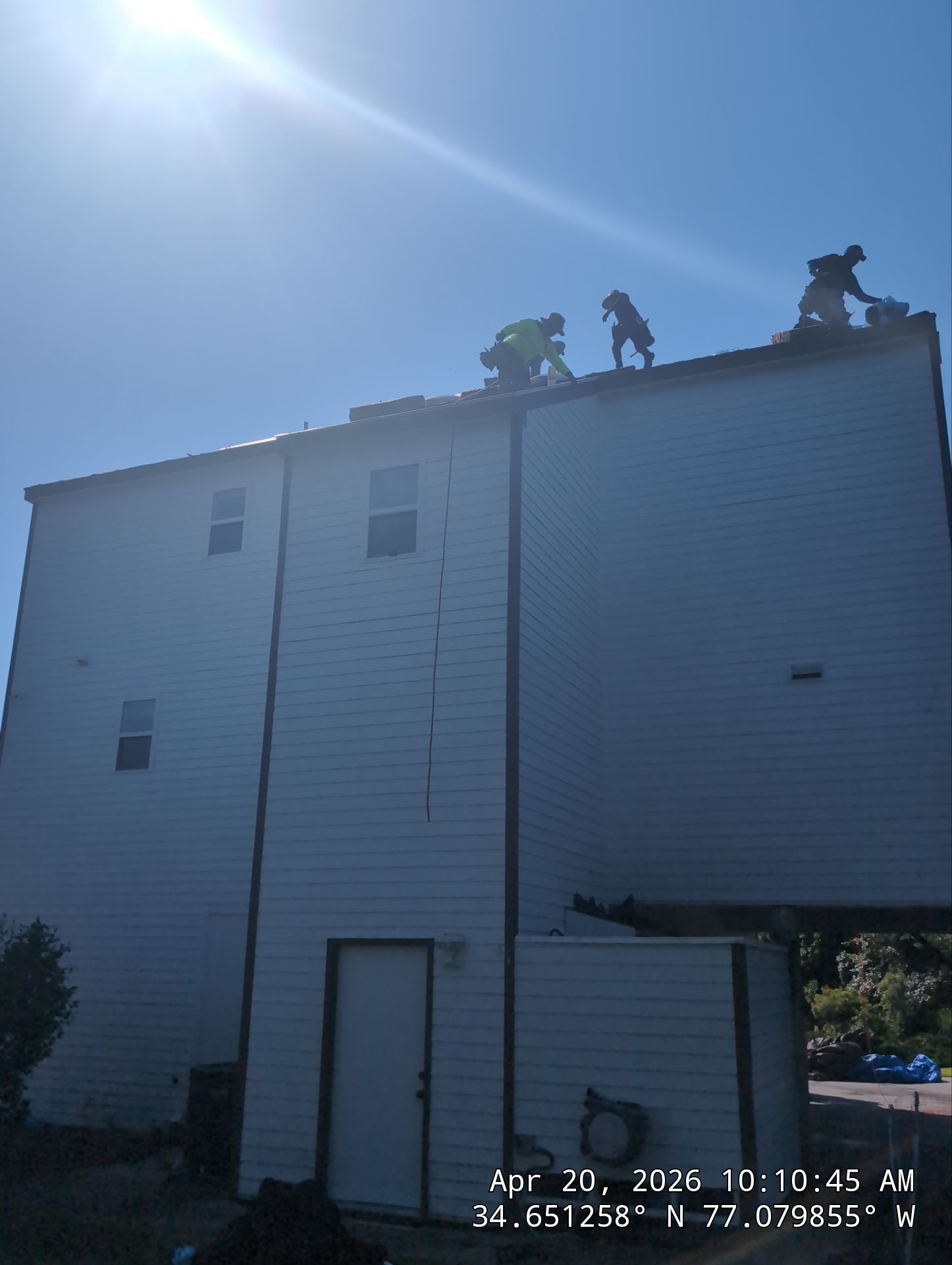 Another coastal home protected in Emerald Isle, NC. by RGR Construction and Roofing, LLC