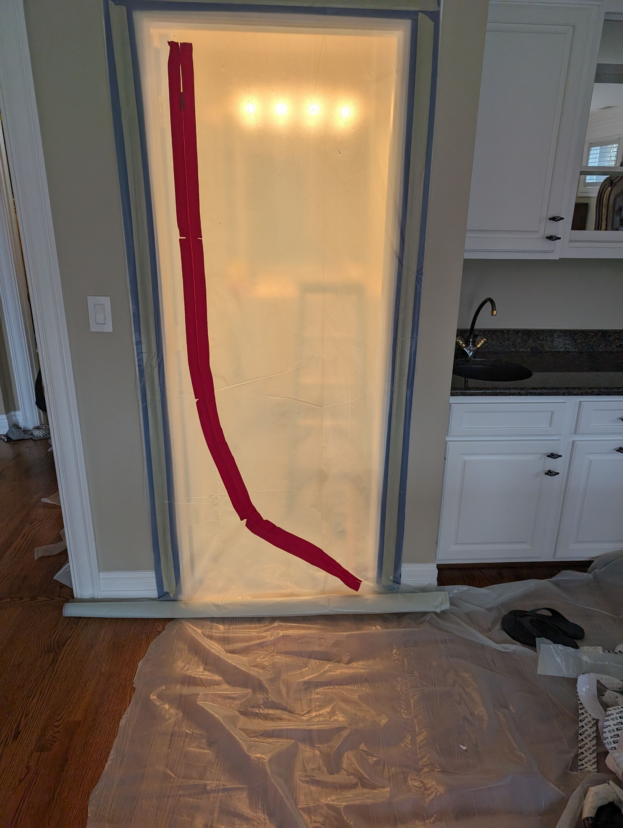 Water/Repairs Restoration in Bathroom by ANR Restoration