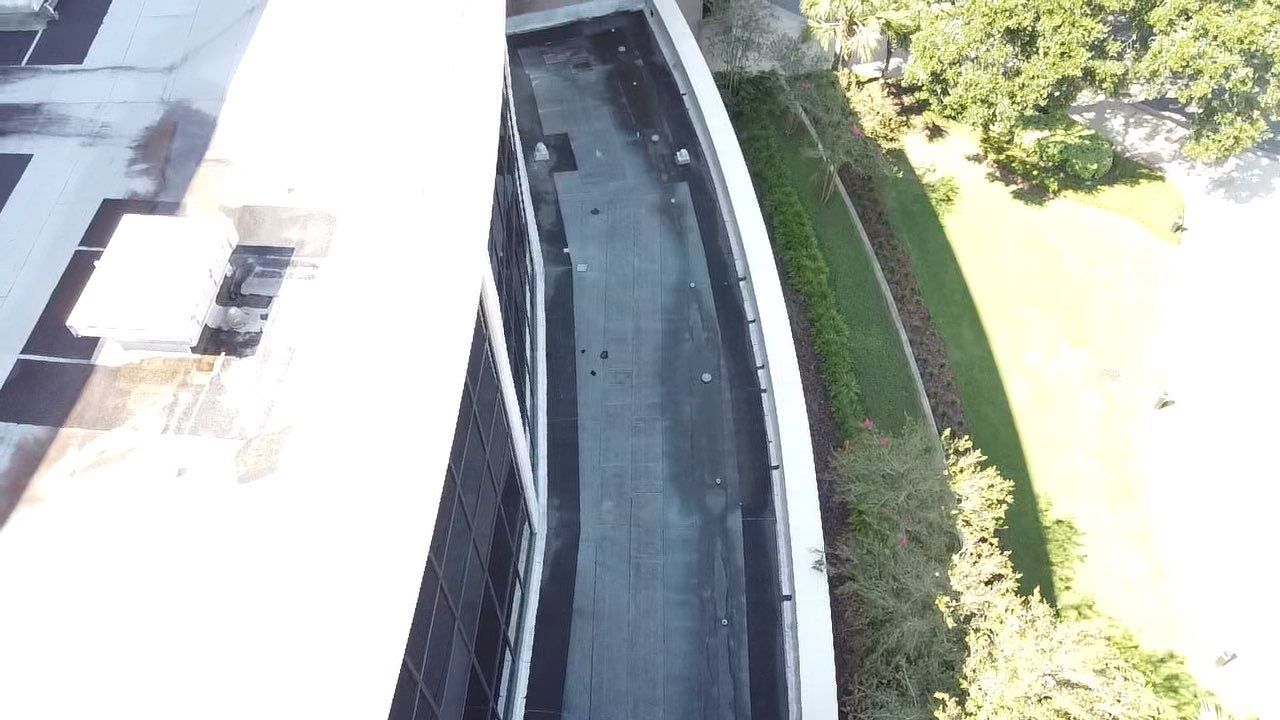 PCC Crowne Center Exterior Wall Repairs Pensacola, Fl by US Roofing Systems