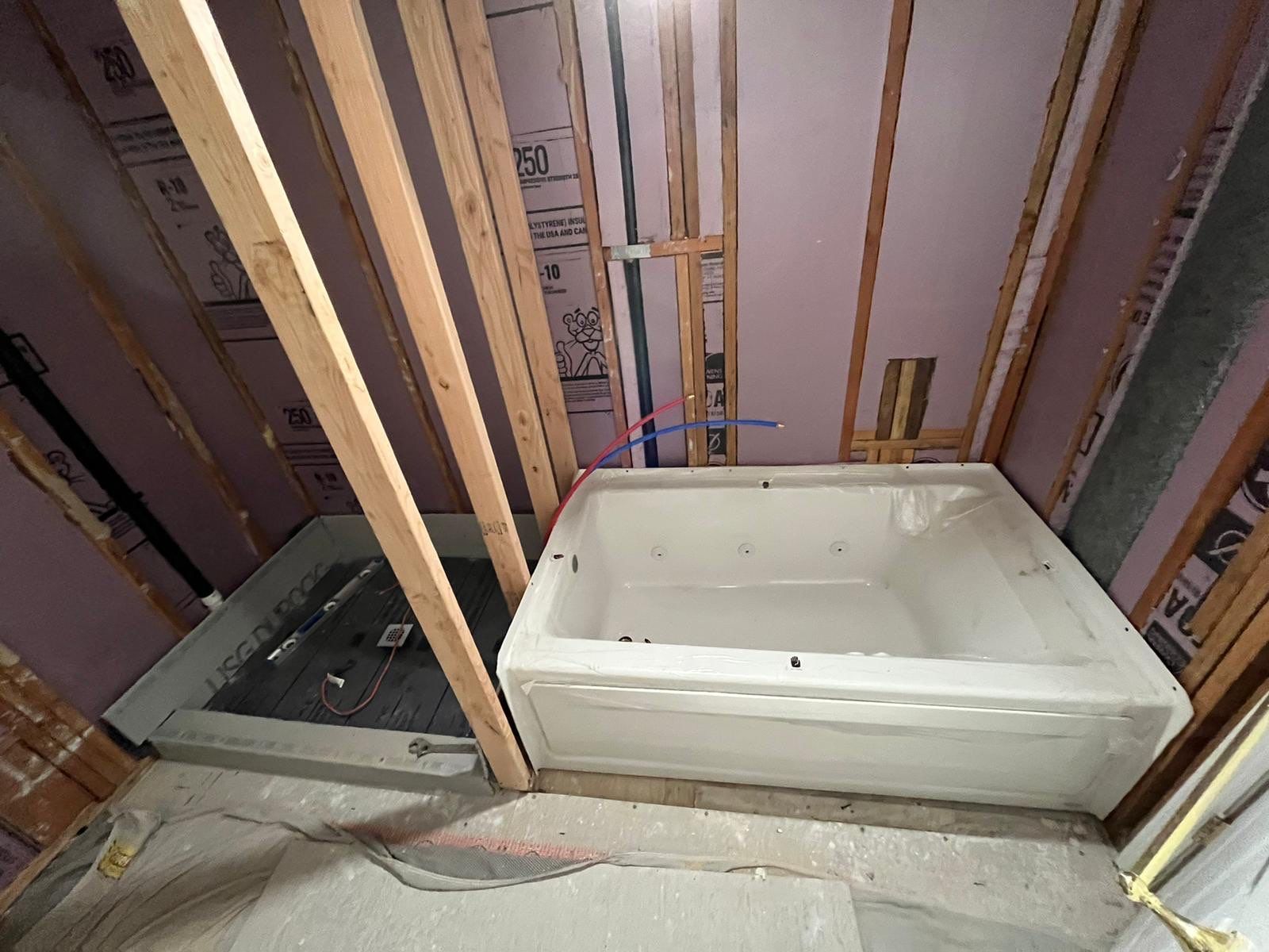 Bathroom Remodel using Tile by Home Concepts Construction