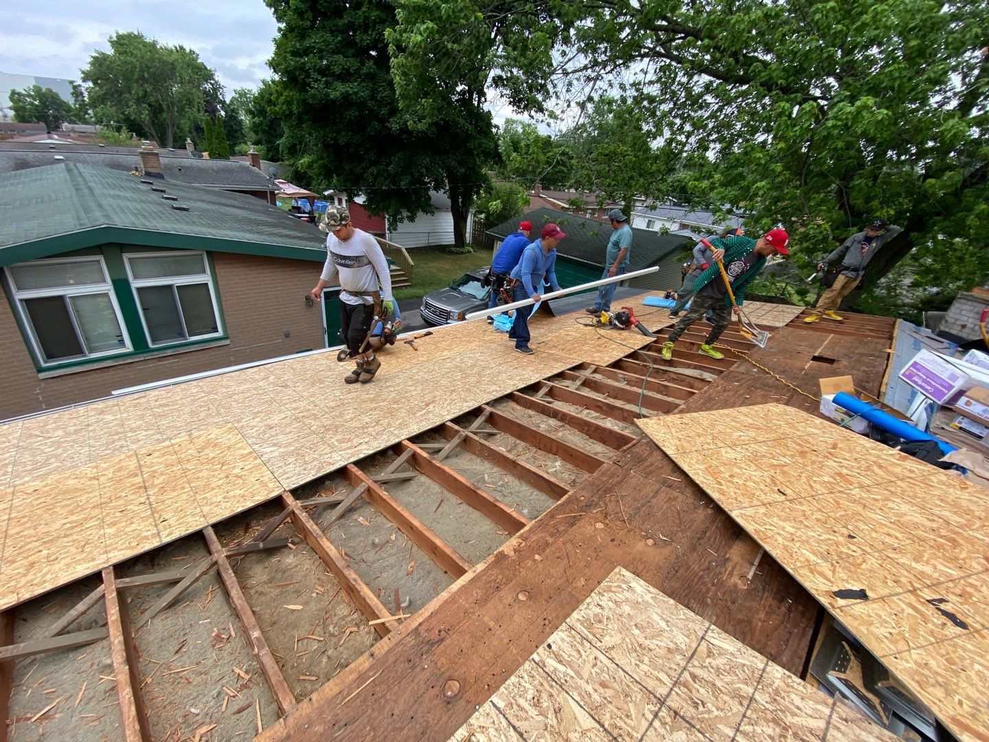 Roof Replacement using CertainTeed Landmark by 180 Contractors
