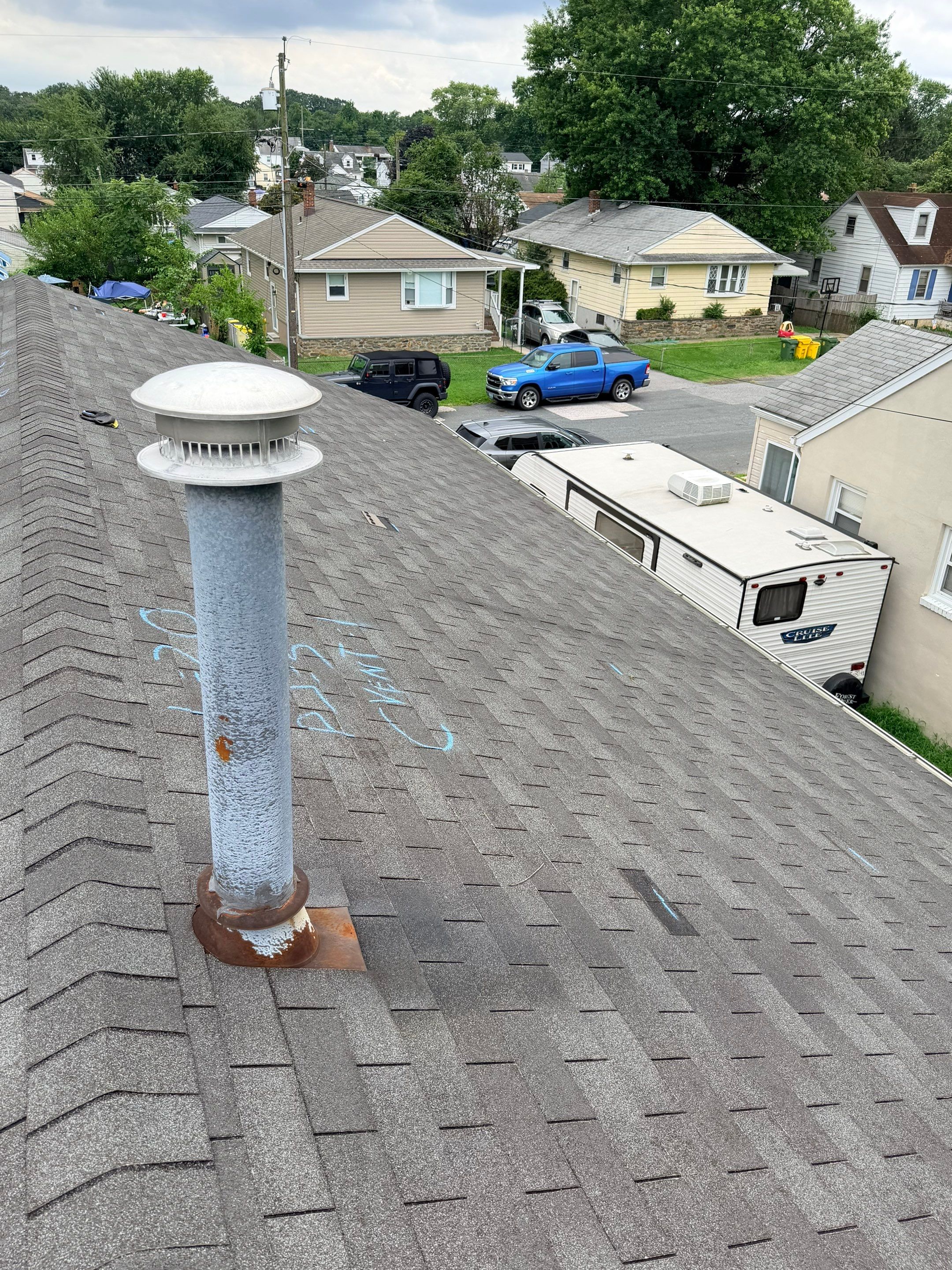 Asphalt Architectural Shingle Roof Replacement in Brooklyn Park by First Chesapeake Roofing
