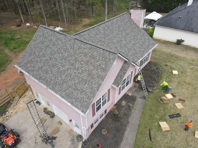 Residential Roofing Installation using Owens Corning