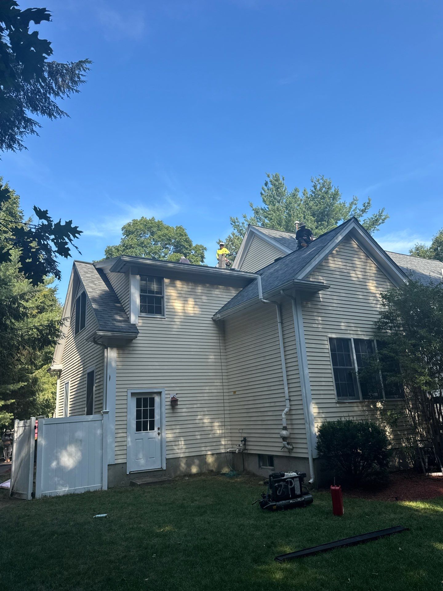 Complete Roof Replacement, Gutter Reinforcement & PVC Trim Upgrade by Mighty Dog Roofing of Greater Middlesex County