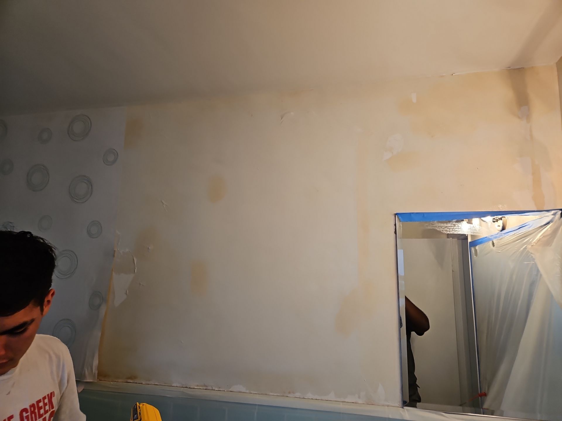 Wallpaper Removal / Interior Painting  by John “The Greek” Painting