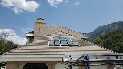 Residential Roofing Repair using Concrete Tile