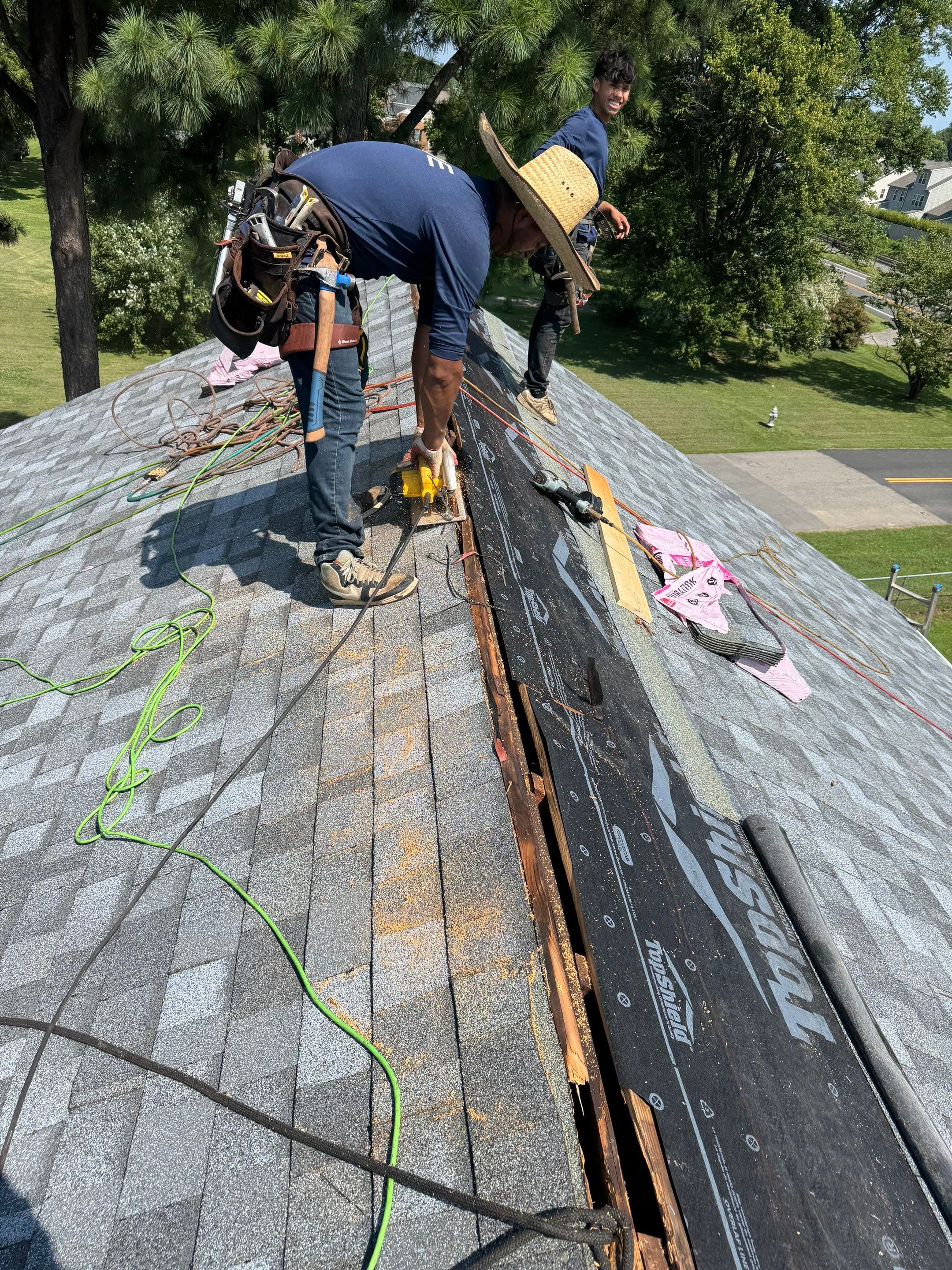 Storm Damage Roof Replacement in Mechanicsville, VA by Cade Construction