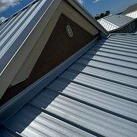 24ga 1.5" Mechanical Seam Mill Finish by Total Roofing System The Metal Roof Experts