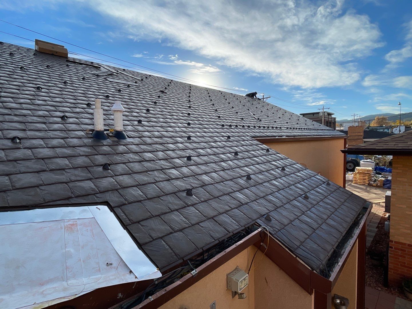 Commercial Roofing Installation using EuroShield by Weather-Tite Exteriors LLC