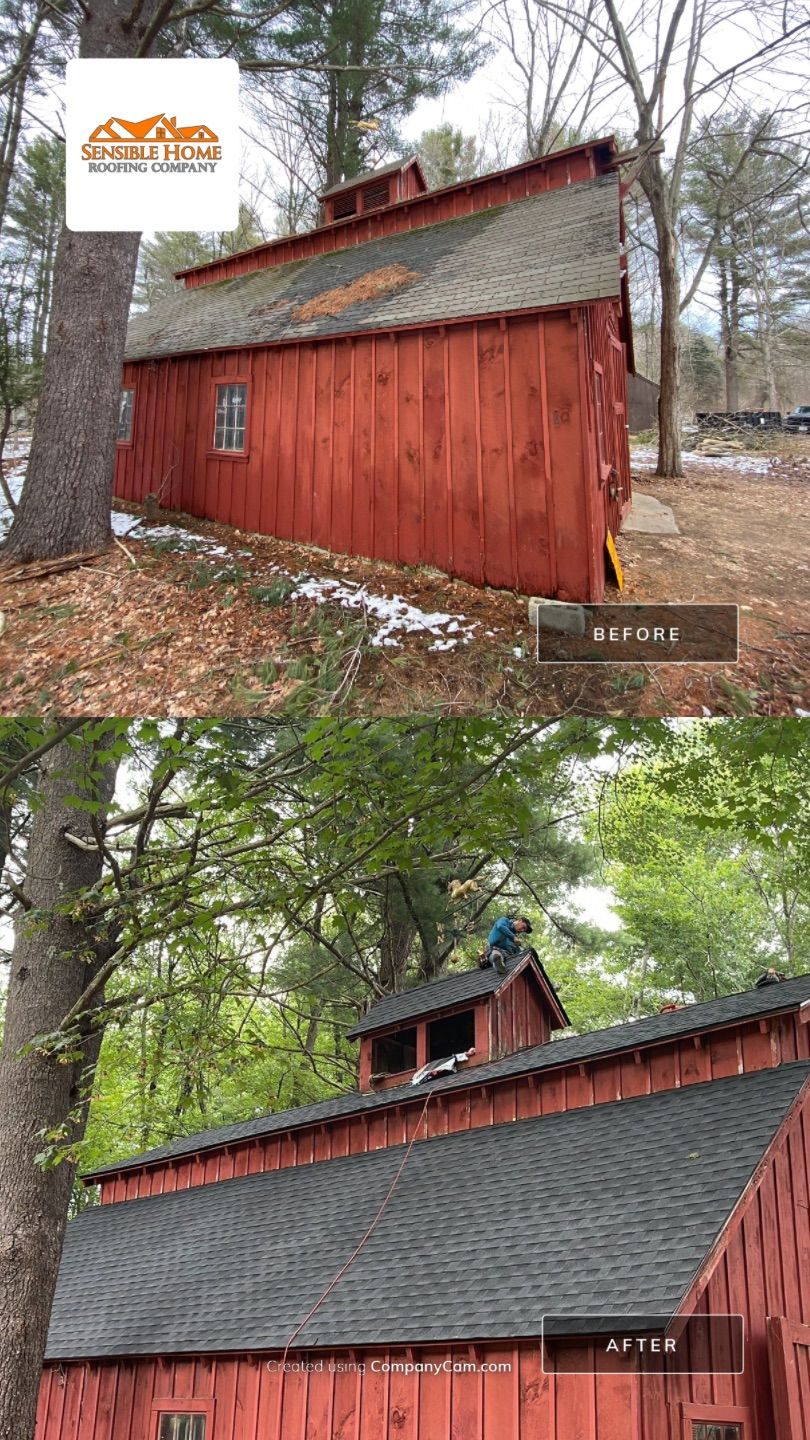 Residential Roofing Installation using GAF Timberline HDZ by Sensible Home Solutions