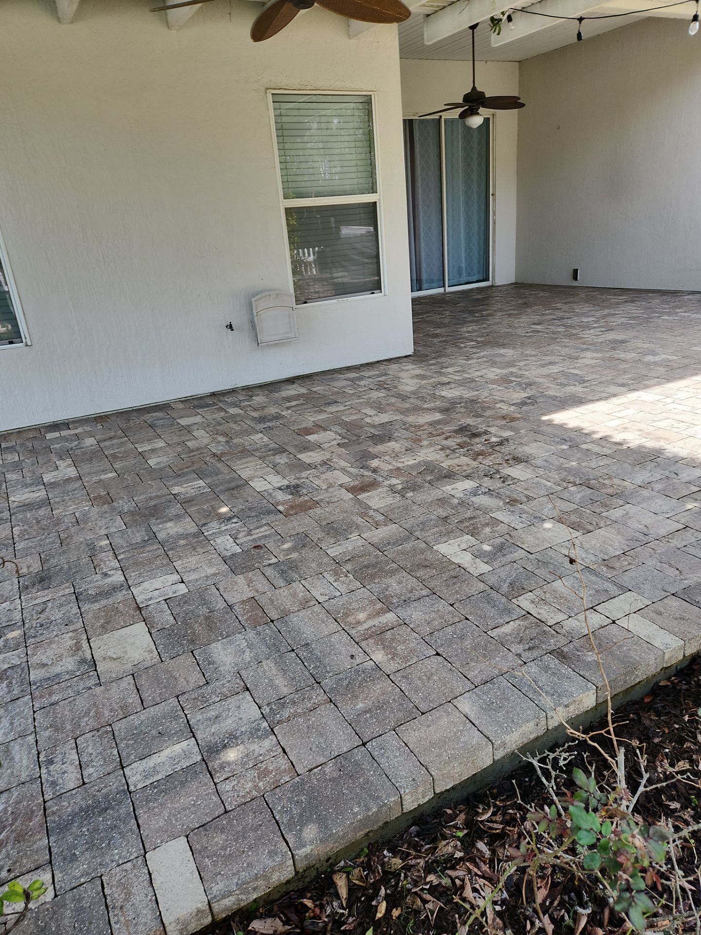 paver patio using Concrete Sealant by DuraSeal