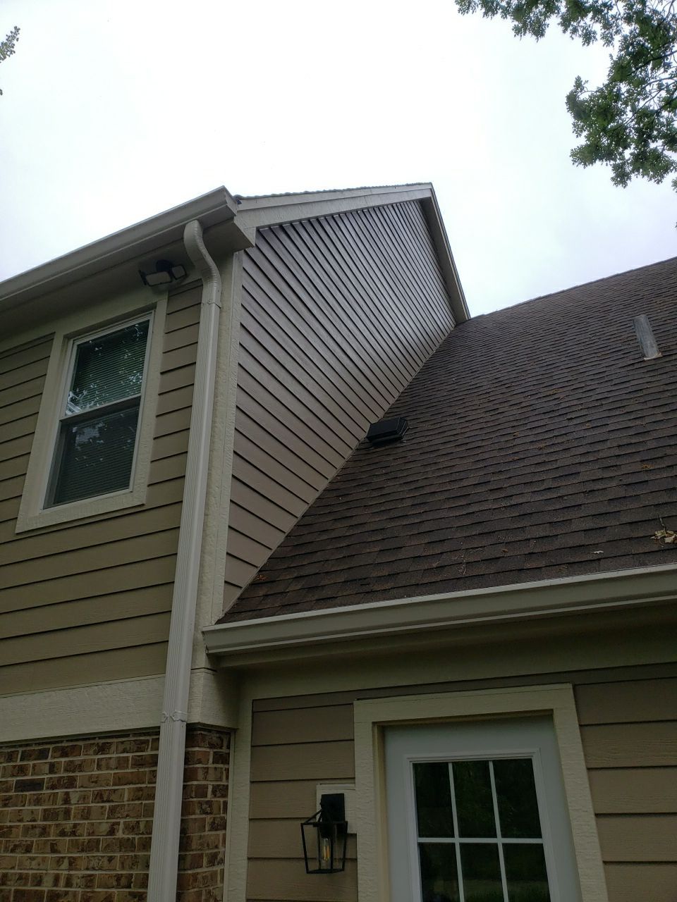 James Hardie Siding Installation, Asphalt Shingle Roof, Aluminum Gutter Replacement  by Custom Installations