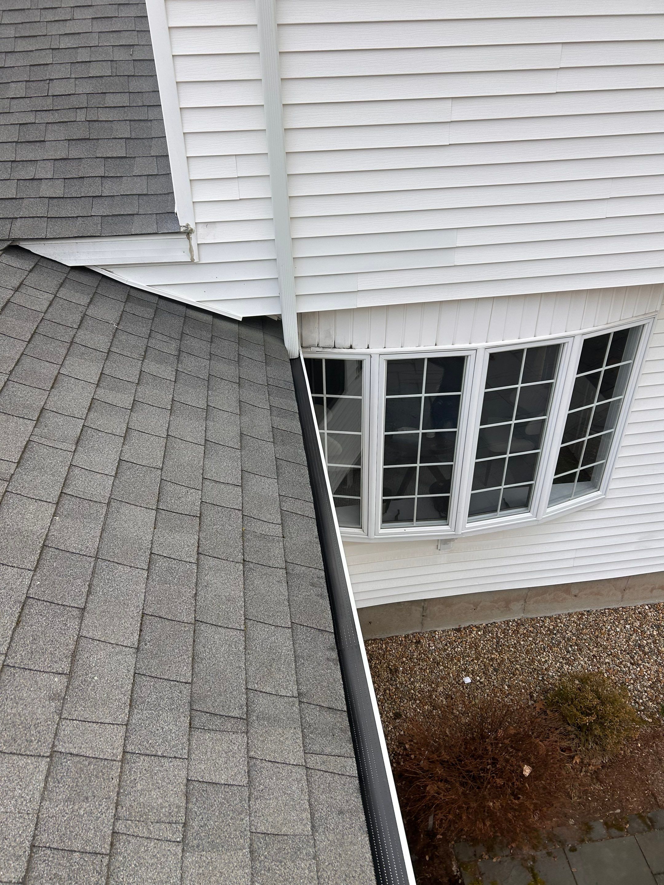Roof-to-Wall Transition Repair & Alu-Rex Double Pro Gutter Guards in Westford, MA – Leak Fix & Drainage Upgrade by Mighty Dog Roofing of Greater Middlesex County