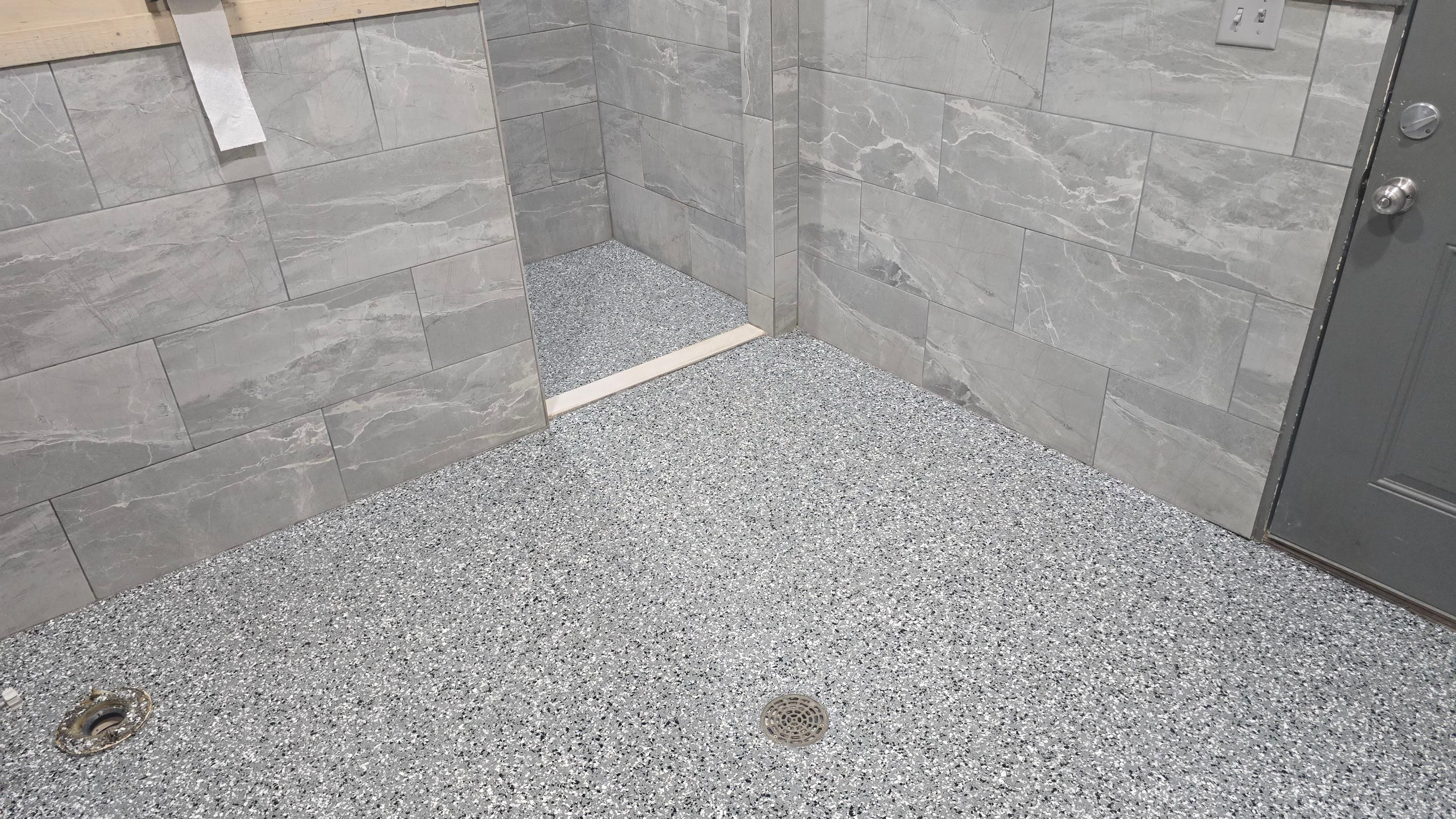 Campground Bathroom Using Wombat by Elite Floor Solutions