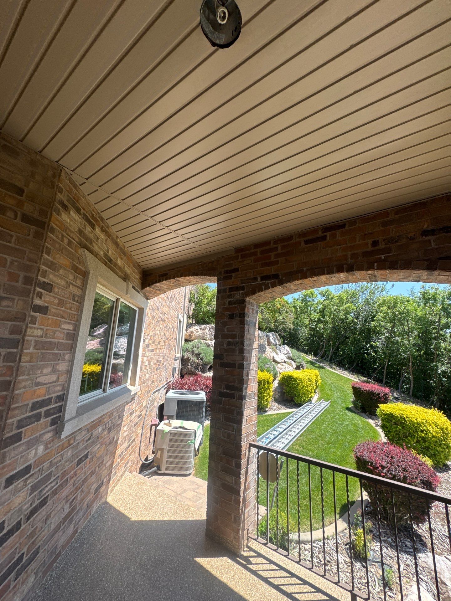 Project in Layton by Master Rain Gutters.