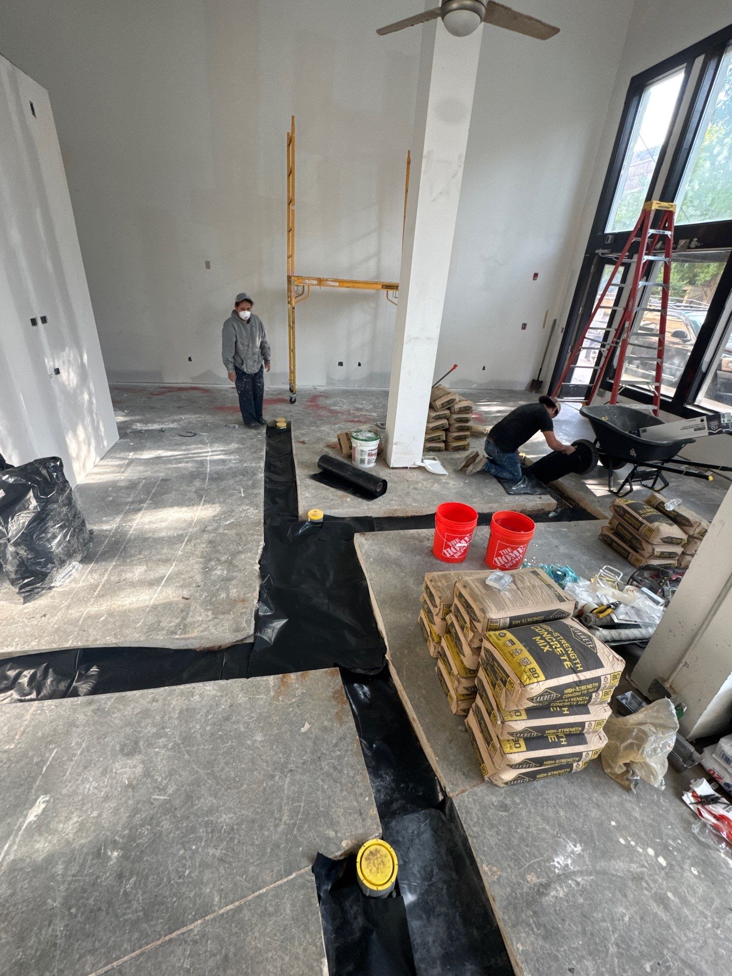 Commercial Retail Build Out for Verizon Mobile in Atlanta by Mark Allan Contracting