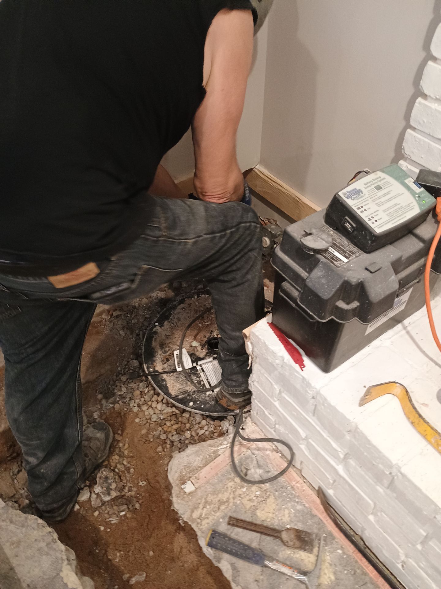 Interior Drain Tile & Sump Pump in Northwest Minneapolis by Waterproofing Northeast
