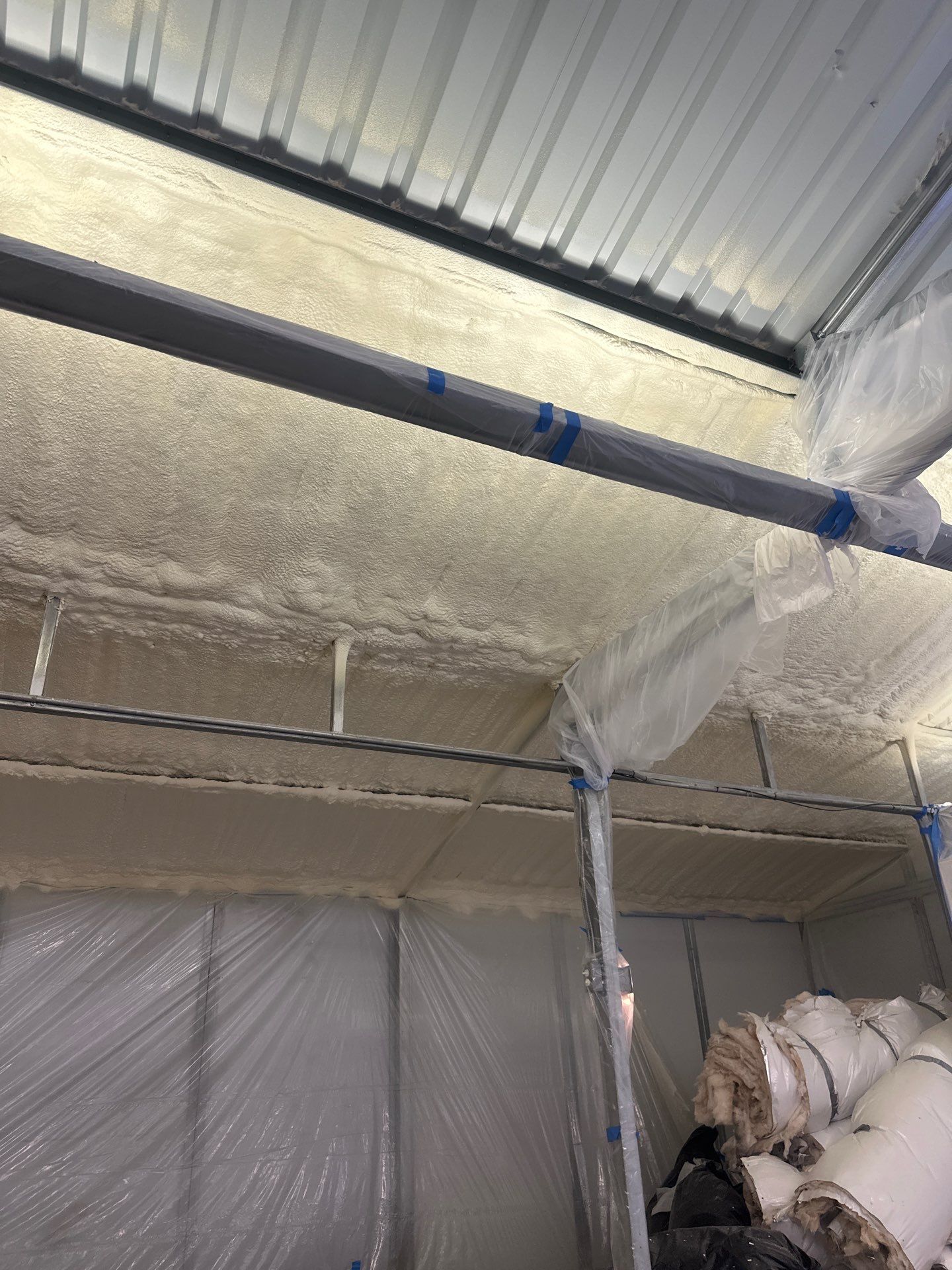 Sunnyvale Tx, Close cell spray foam custom garage  by Apex Insulation Solutions
