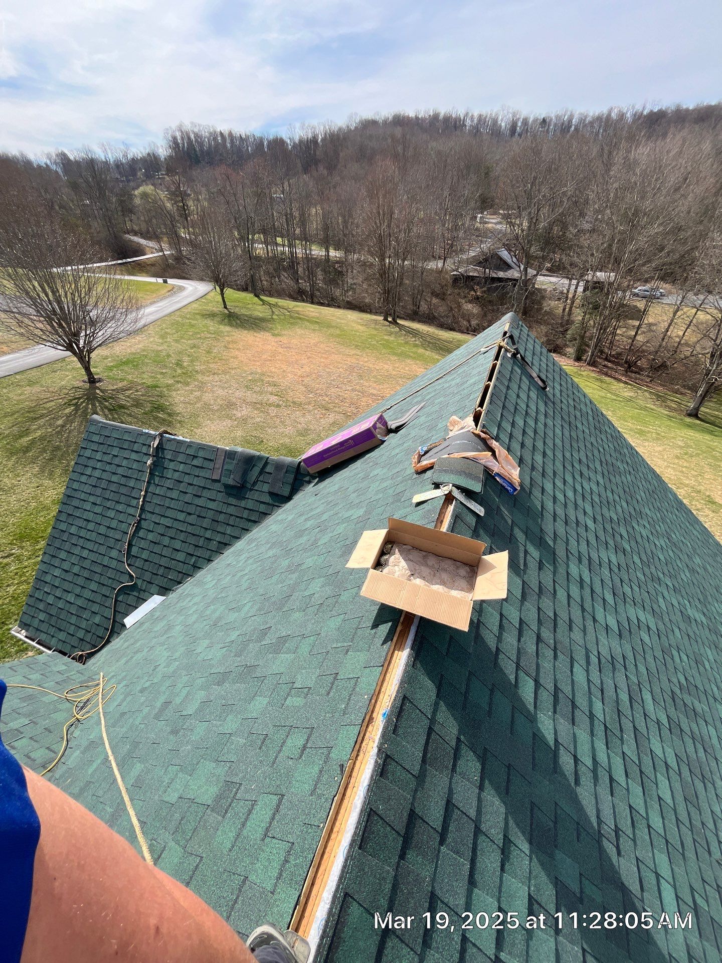 Residential Roofing Installation using Certainteed Landmark Pro Shingles by Fahey Roofing + Contracting