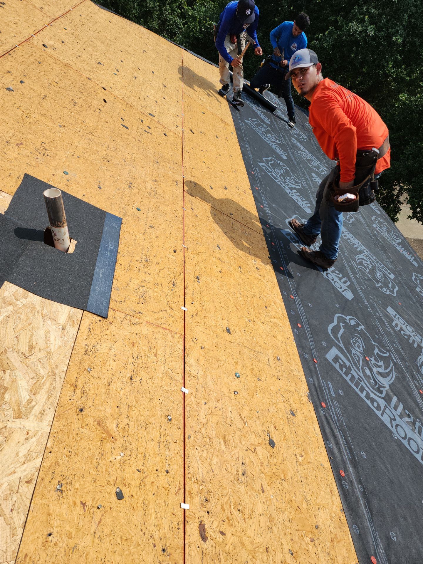Residential Roofing Repair using Owen's Corning Duration (Lifetime) Shingles by Roof Repair Company