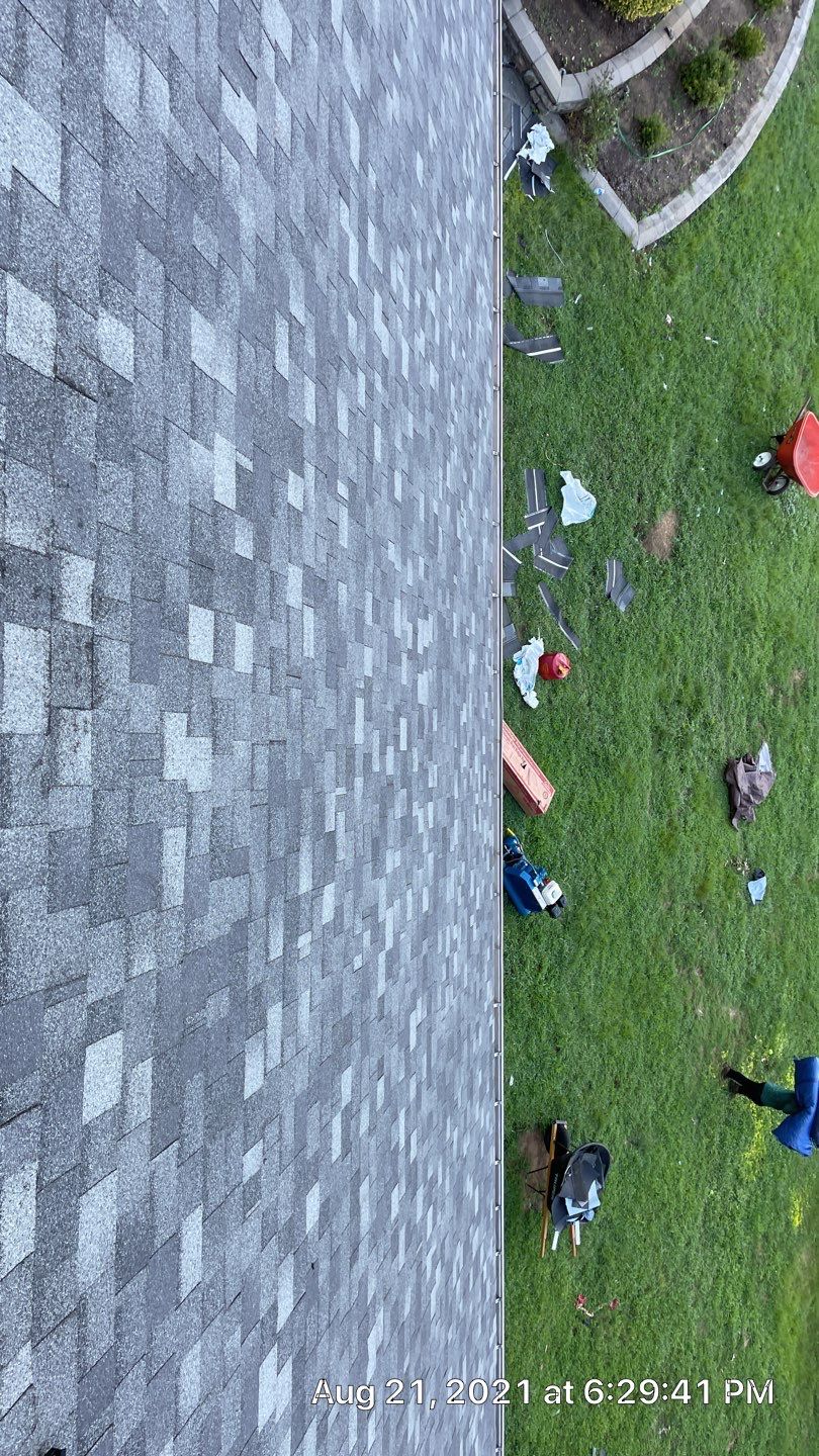 Roof Replacement using IKO Dynasty by American Home Contractors