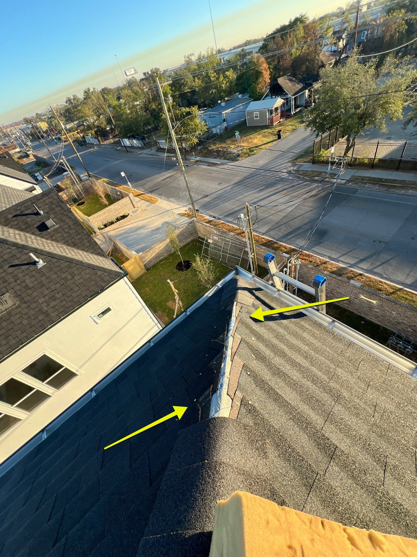 Hail Damage using Owen's Corning Duration (Lifetime) Shingles by Roof Repair Company