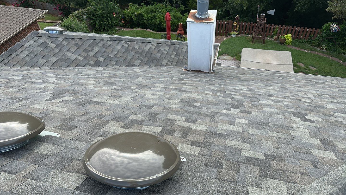 roof, vent & skylight replacement in Edmond by McCann's Roofing and Construction