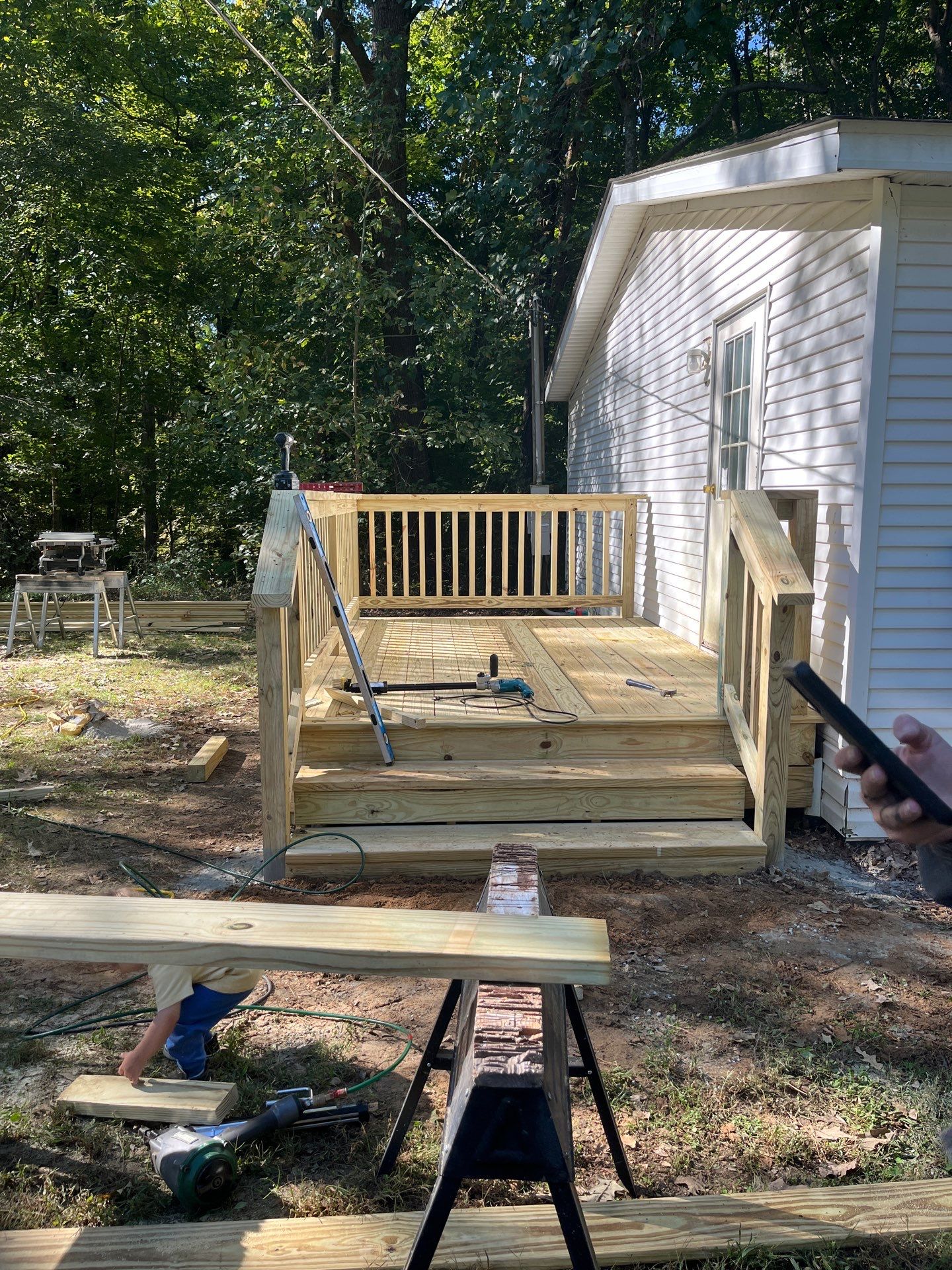 Deck Remodel by Skilled Construction LLC