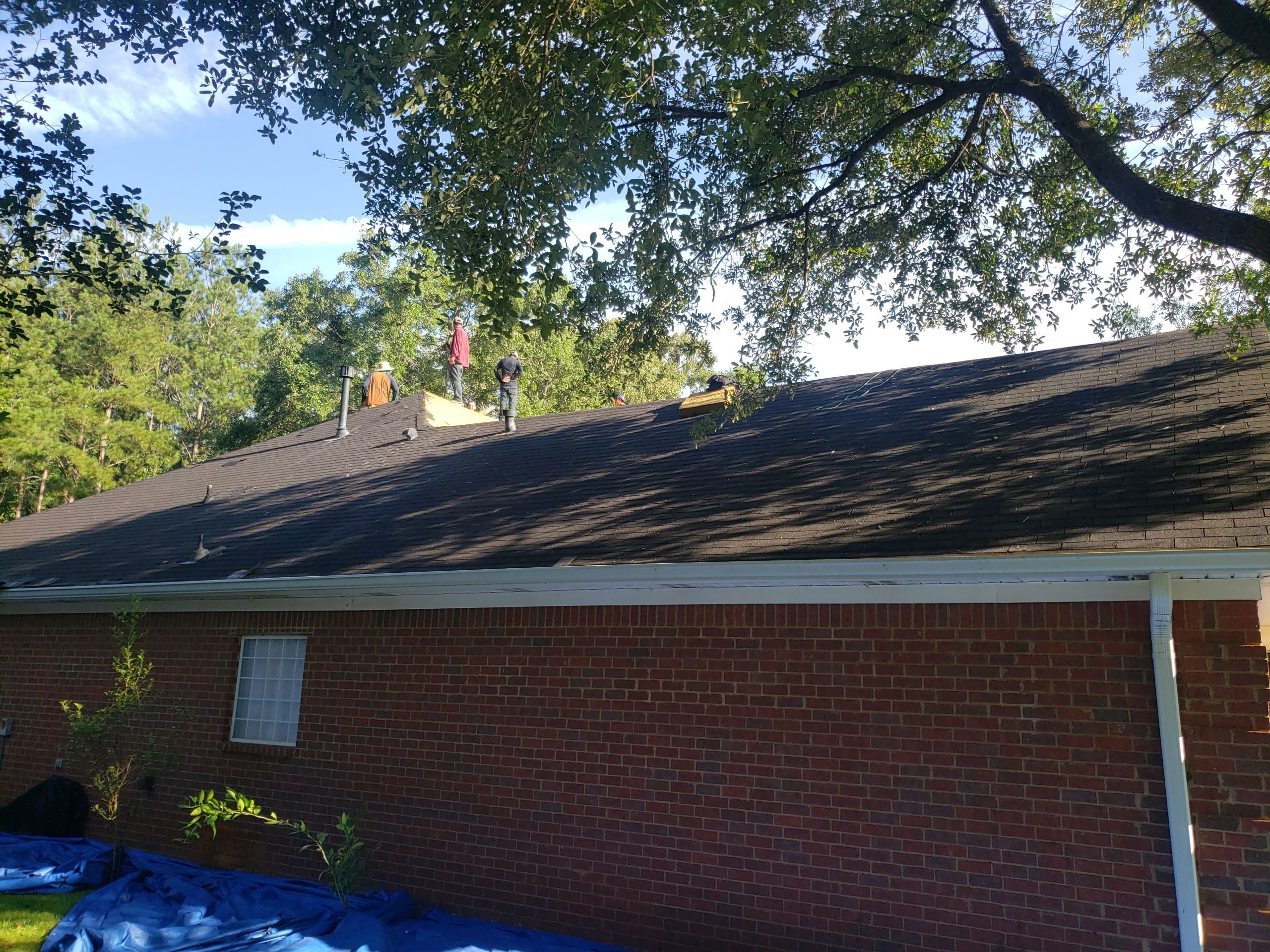 Residential Roofing Installation using Roof Replacement by American Roofing & Construction LLC