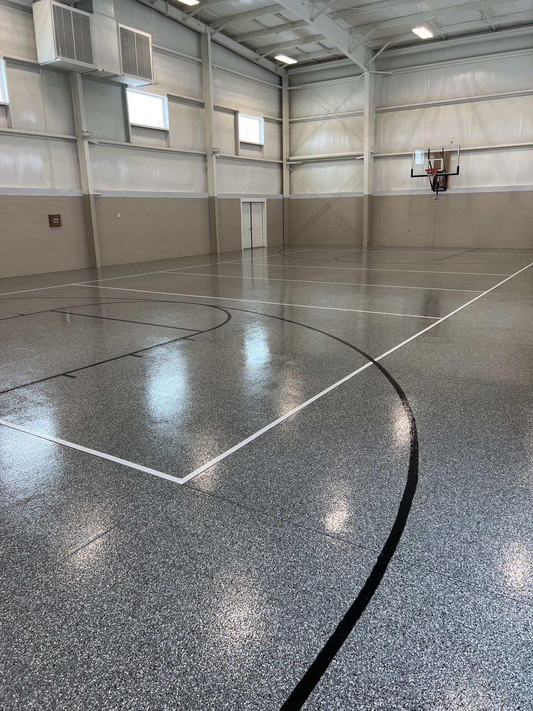 Commerical  using Smoke  by Fantastic Floors by Miller Custom Exteriors 