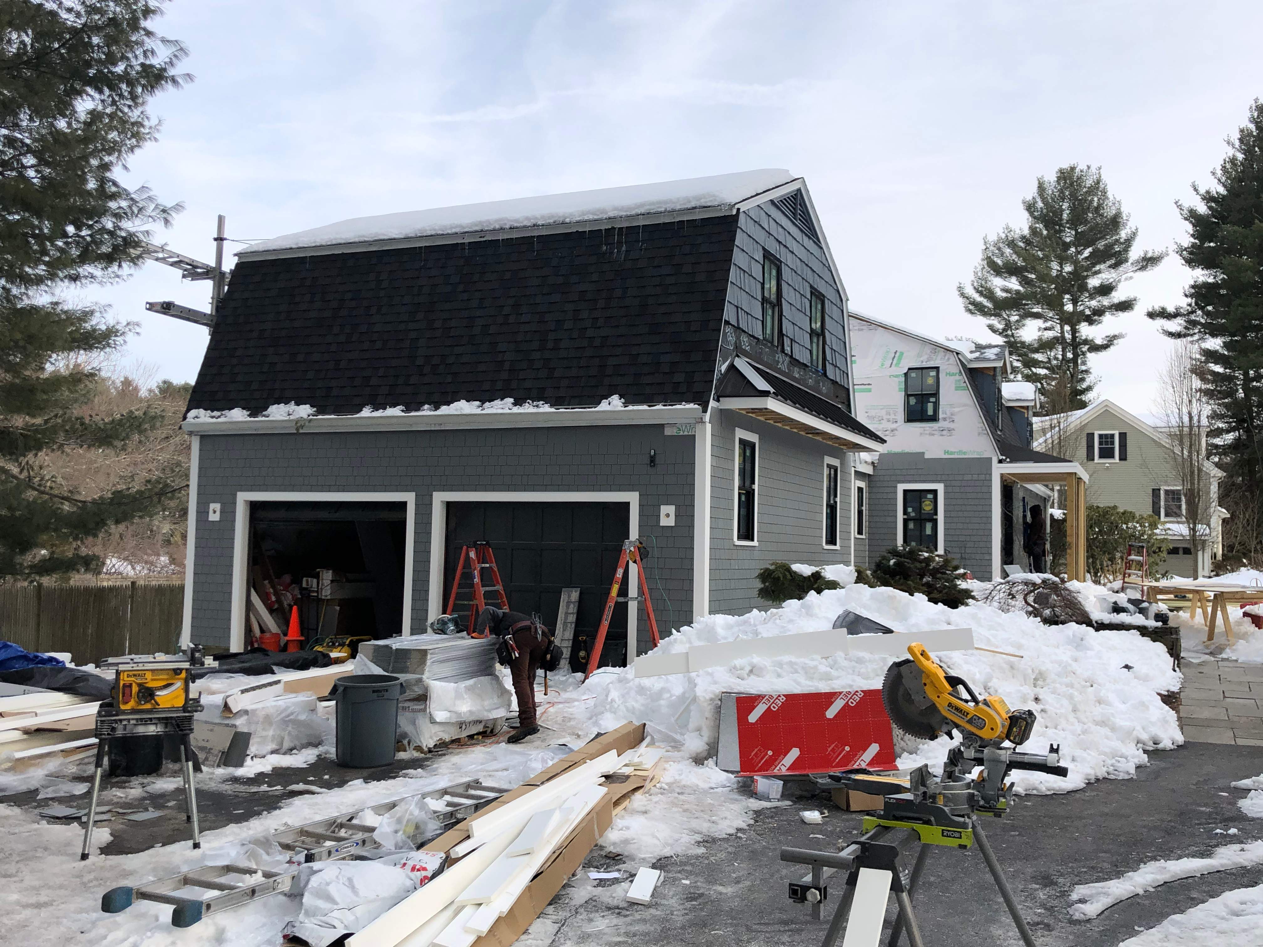 Siding Installation using James Hardie by UBrothers Construction