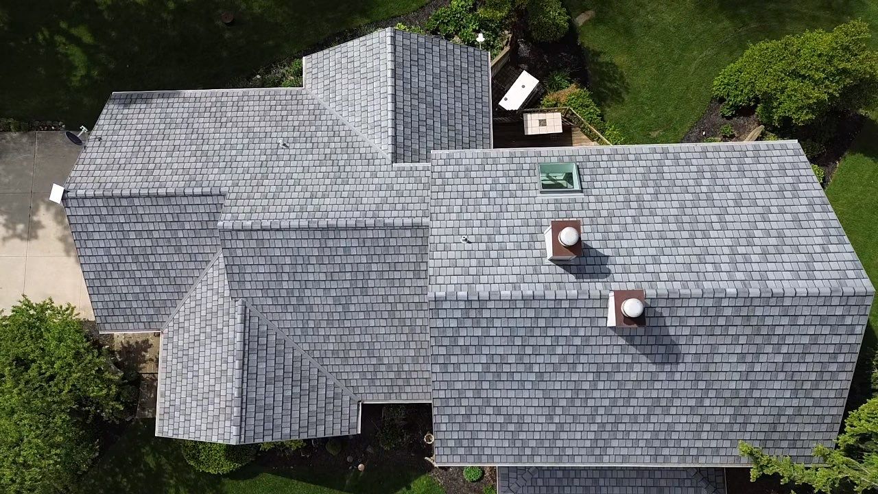 EDCO ArrowLine Slate Metal Shingles | Churubusco, Indiana by 4Ever Metal Roofing