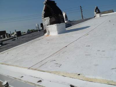 Commercial Roofing Installation using TPO