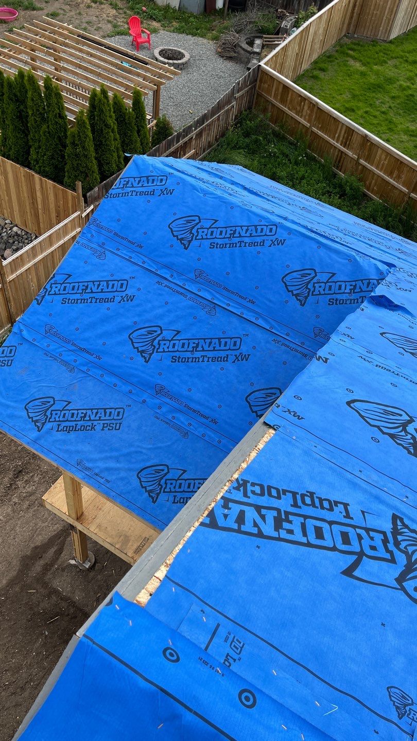 Residential Roofing Installation using IKO Weatherwood shingle by Top Notch Roofing Inc