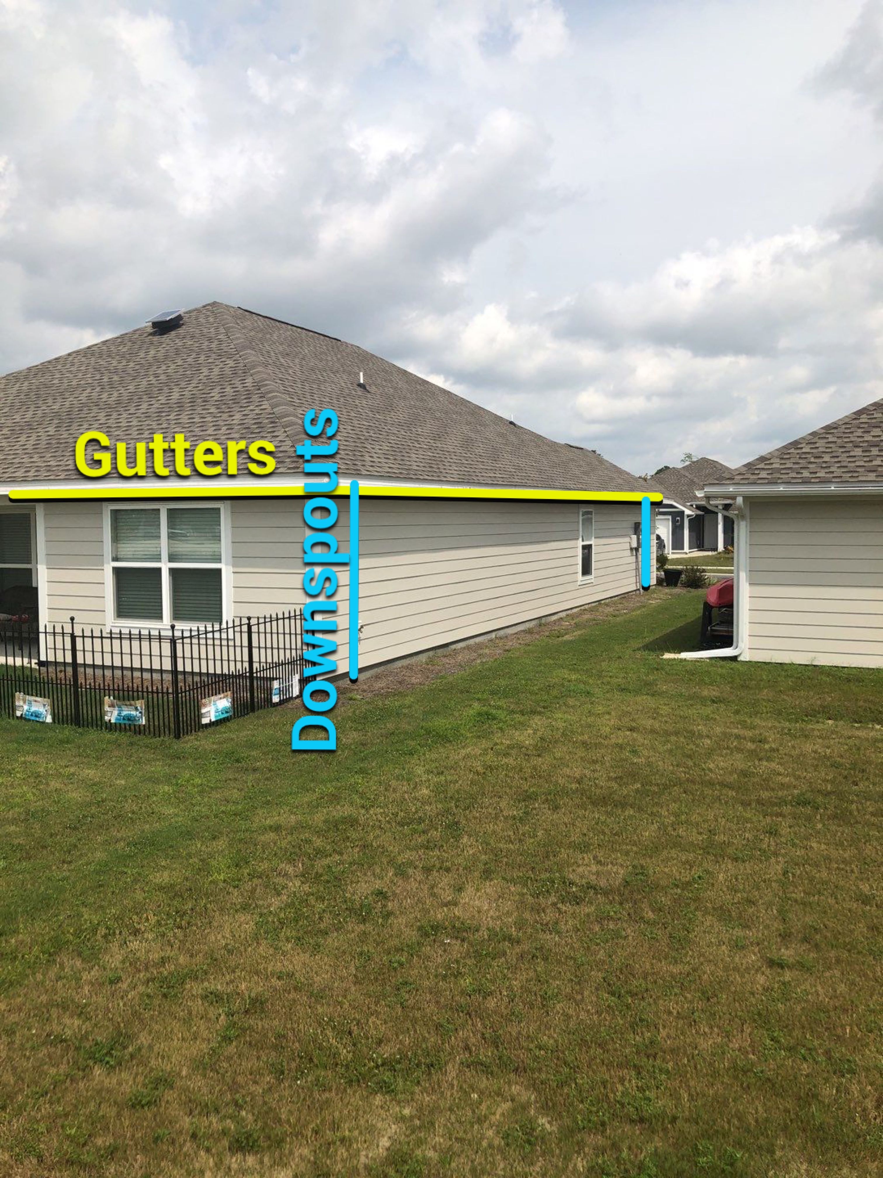 Seamless Gutter Installation using K-Style Gutters by Gutter Professors