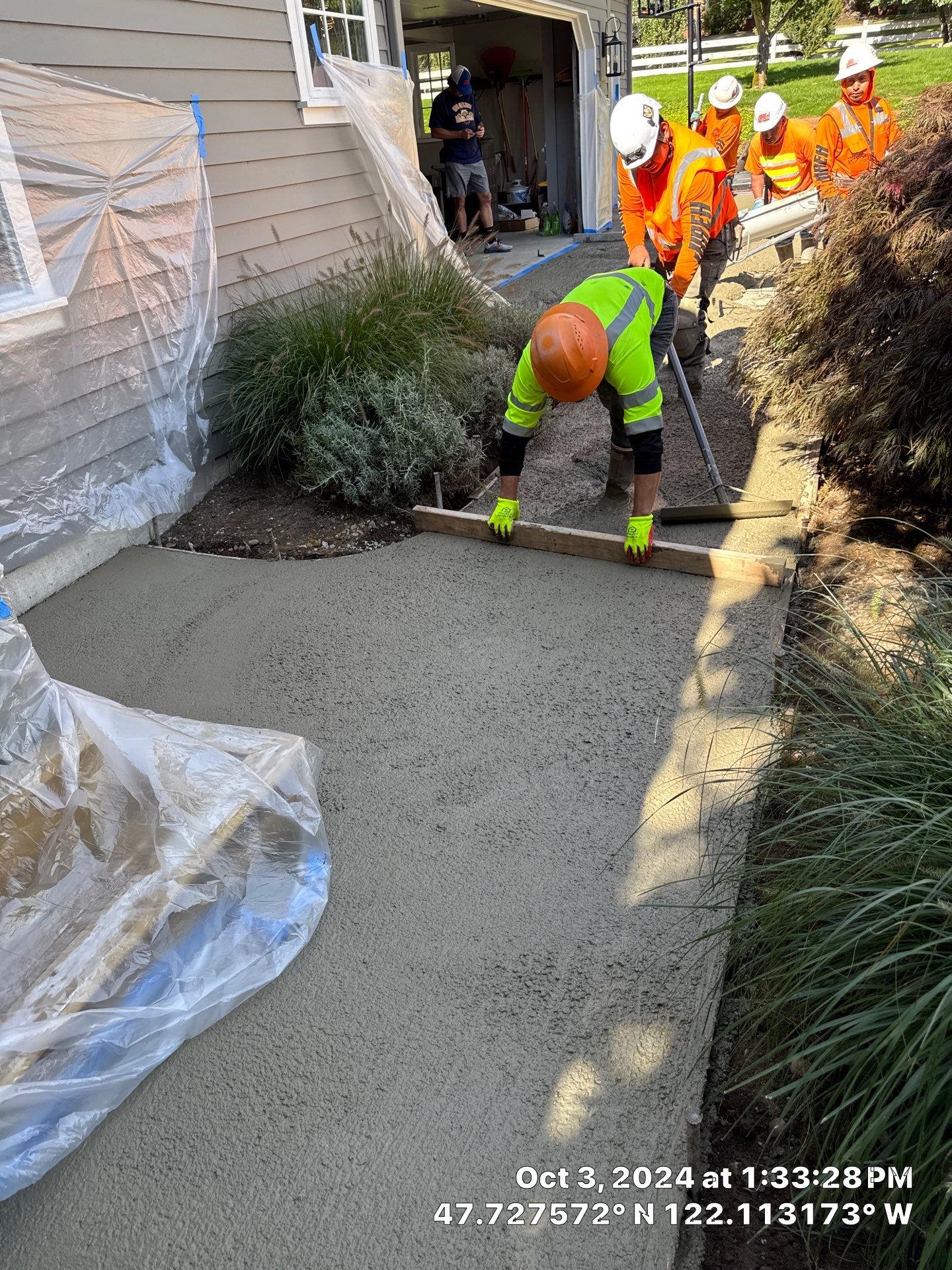 Sand Finish Concrete Driveway & Power Wash | Woodinville  by Jireh Asphalt & Concrete Inc 