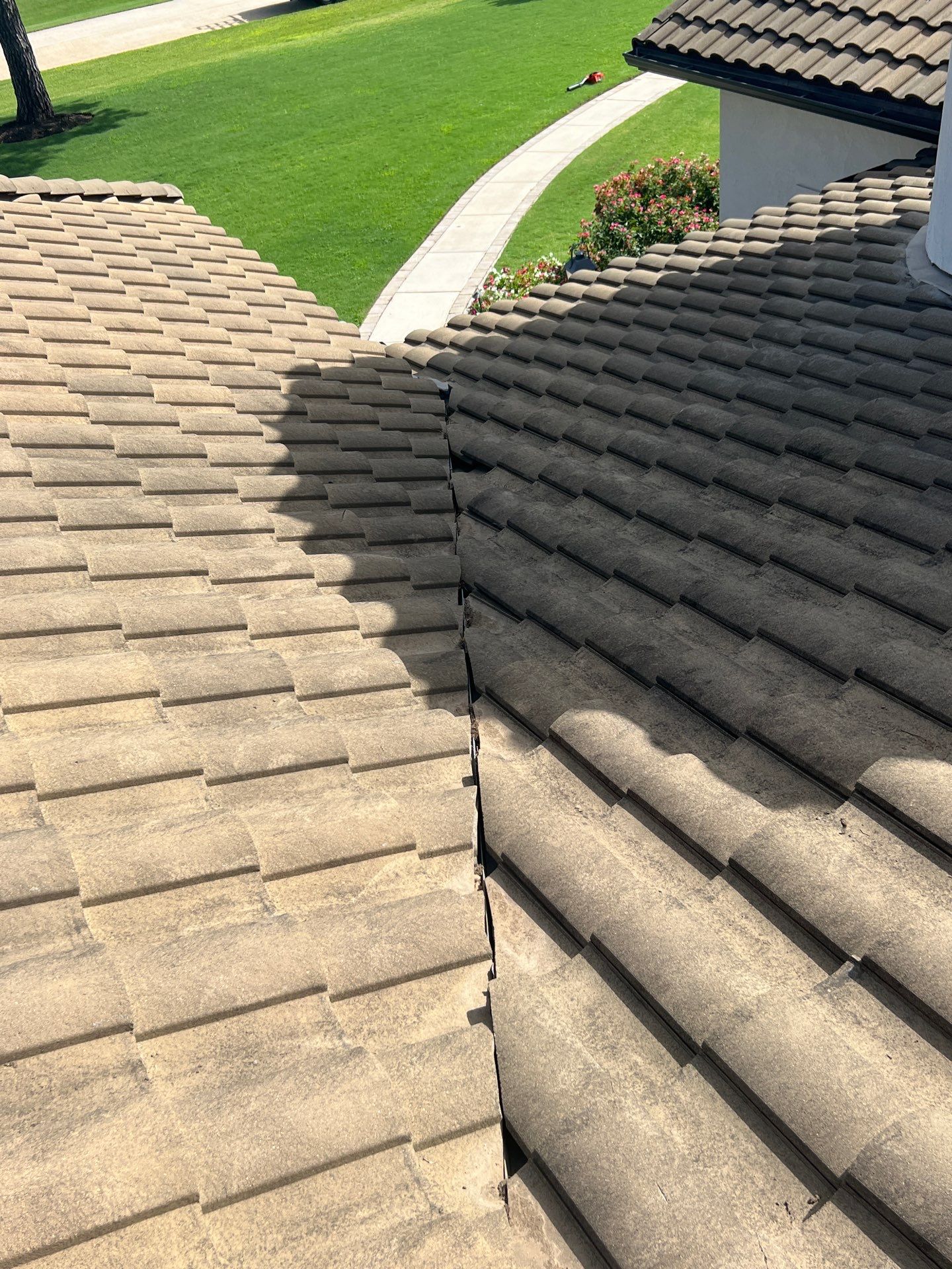 Residential Roofing Repair using tile by Roof Repair Company