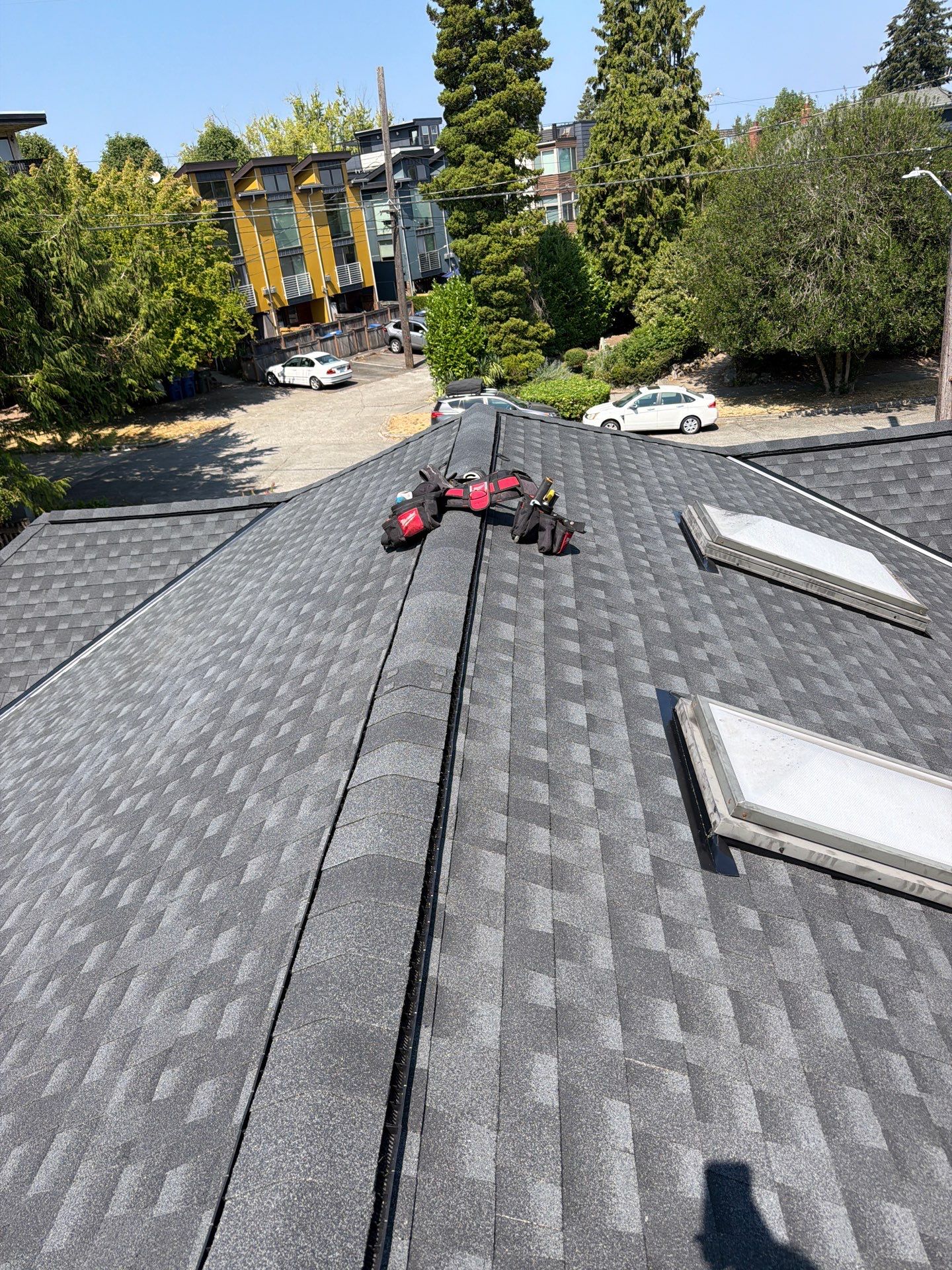 Residential Roofing Installation using GAF HDZ Shingles by Roofing Formula LLC