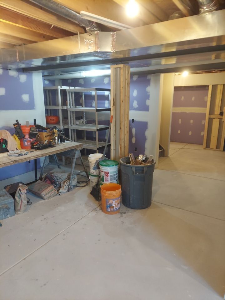 Basement Remodel by Ivy Lea Construction