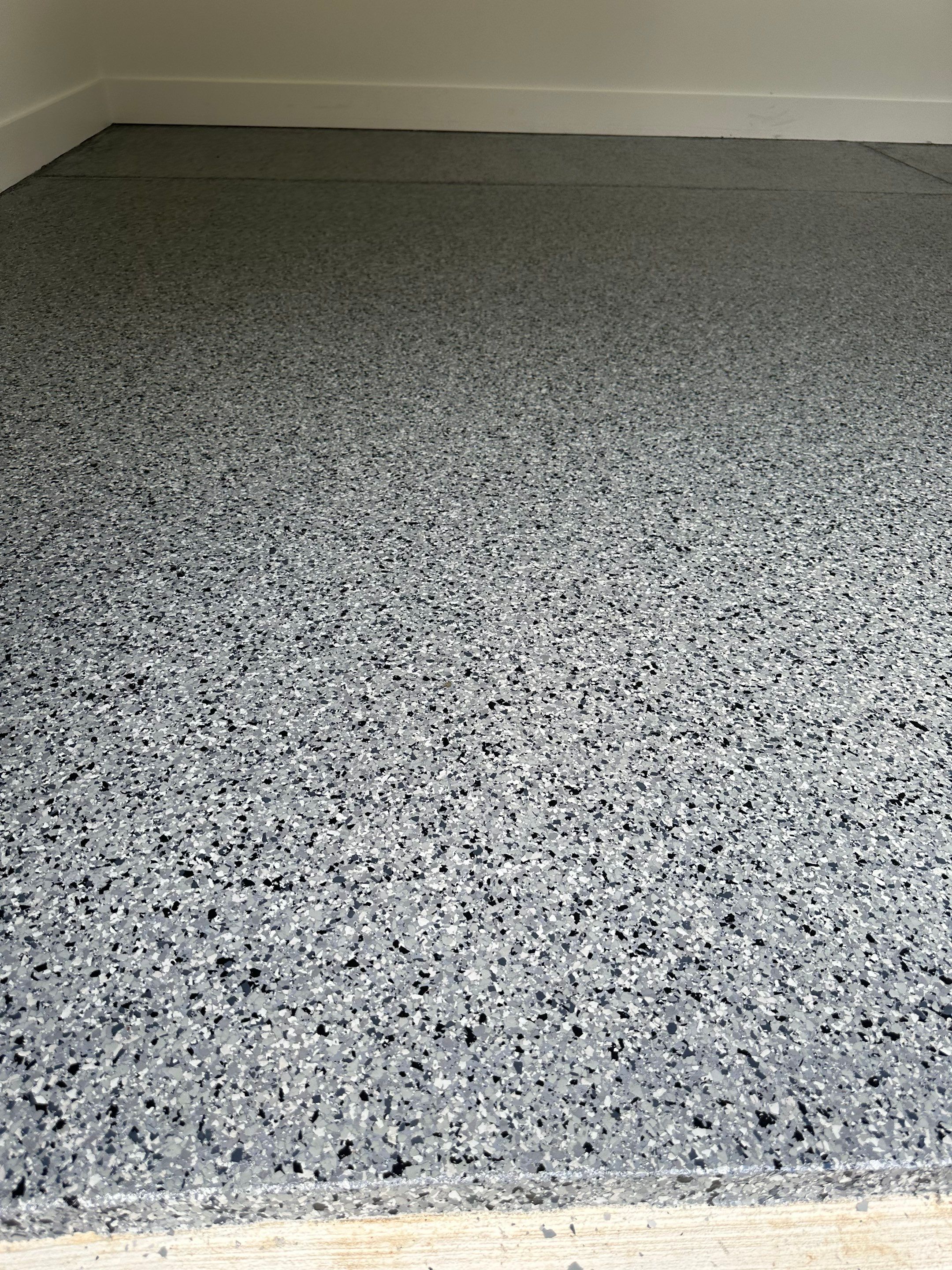 Garage Floor Coating using Nightfall by My Garage Floor Guys
