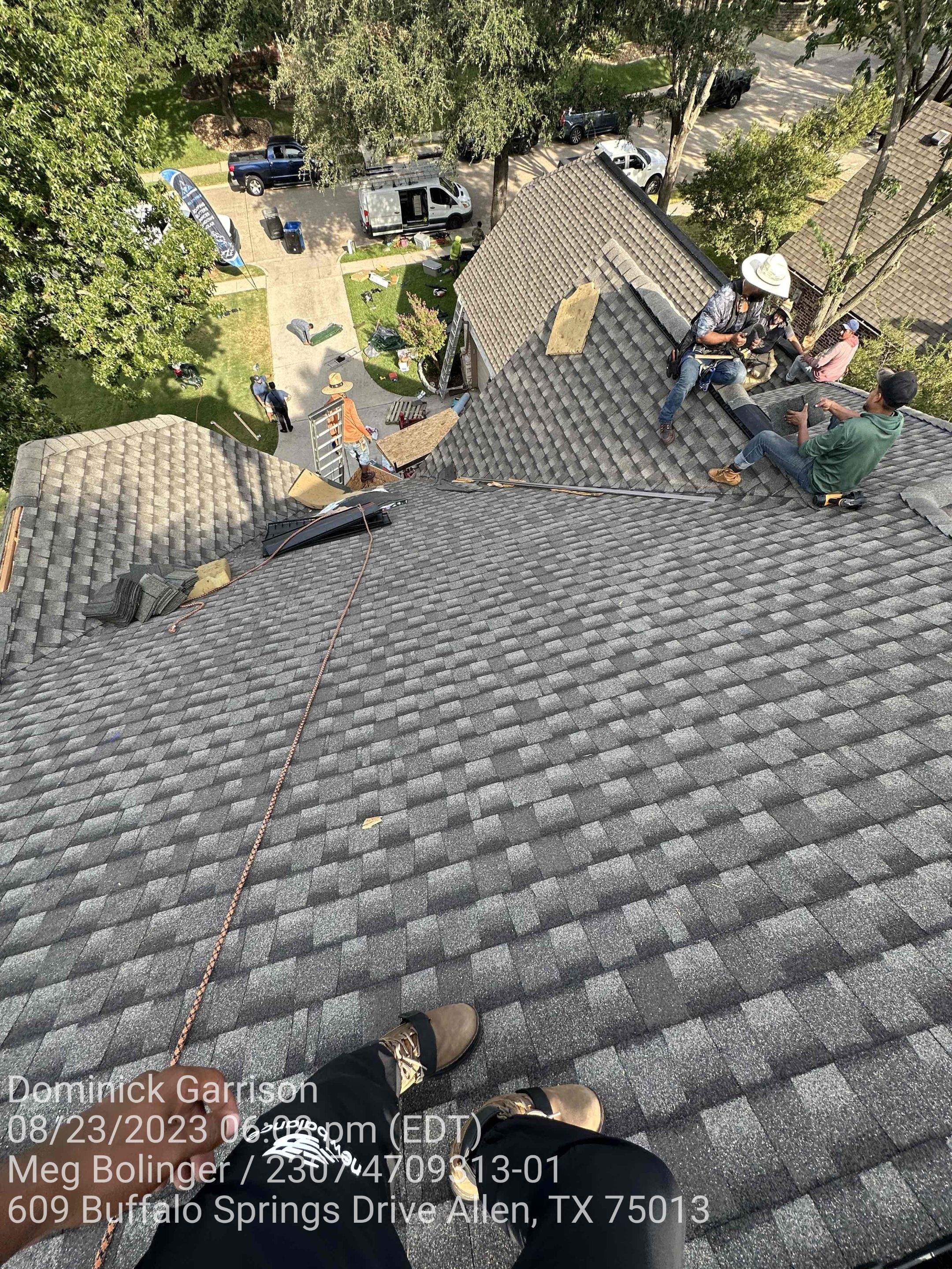 Project in Allen  by Zeus Exteriors