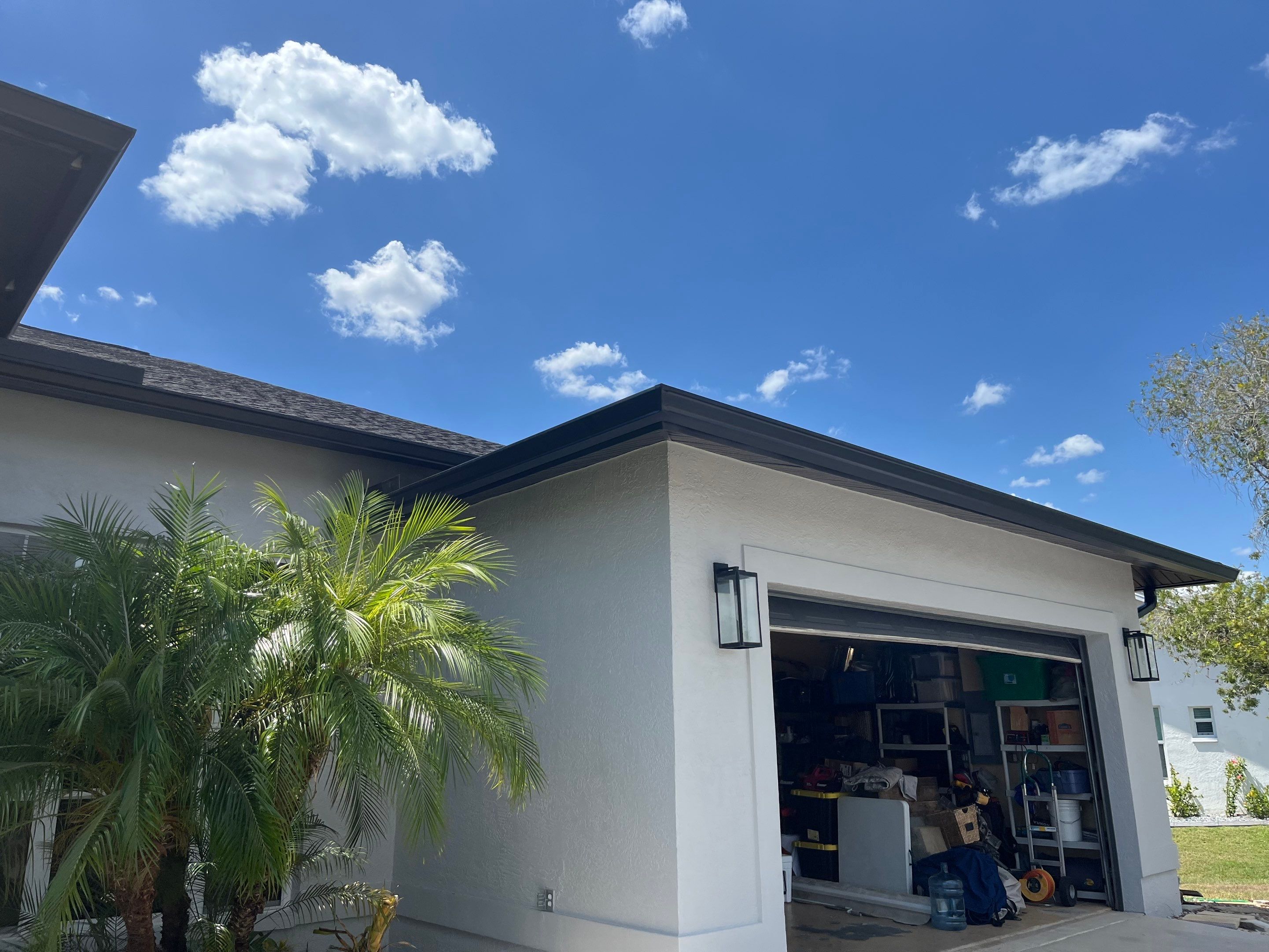 New Soffit and Fascia and Gutters in North Fort Myers FL by Gutter Professors