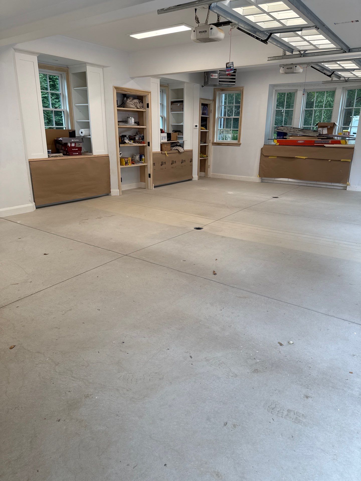 Garage Project in Sewickley by Floors in a Day, Inc