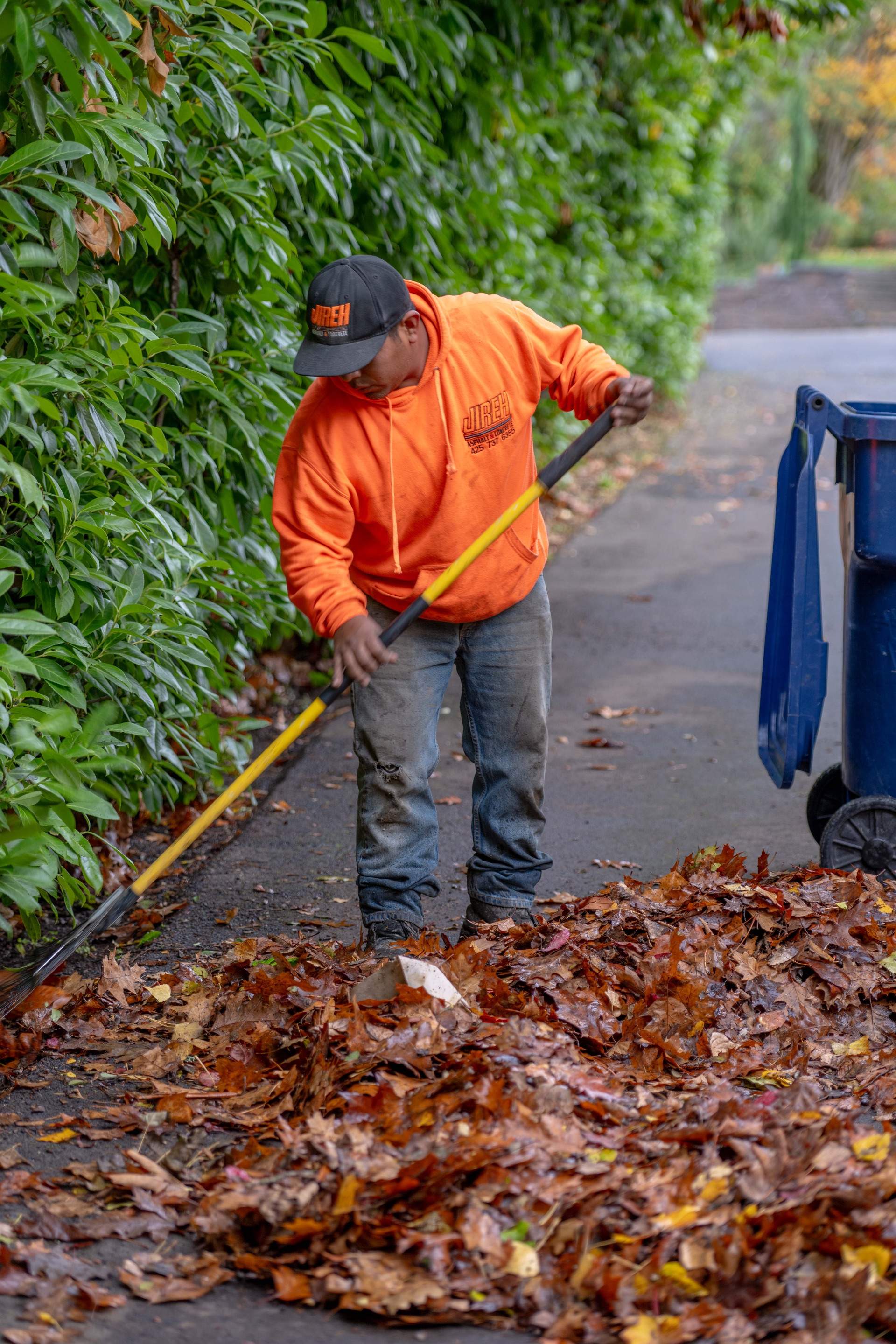 Fall and Spring Cleaning by Jireh Asphalt & Concrete Inc 