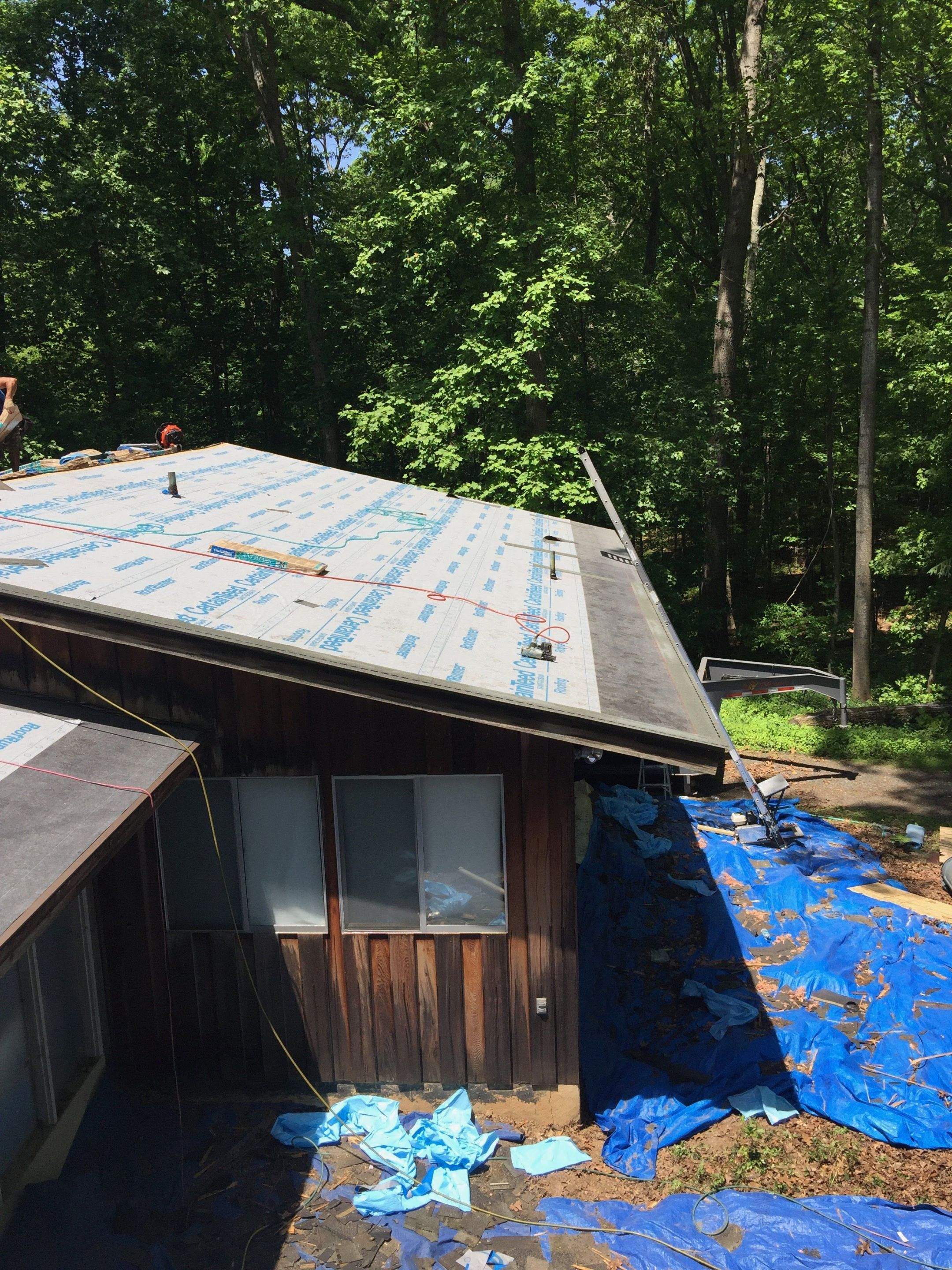 Residential Roofing Installation using CertainTeed Shingles by Alpha Design Services