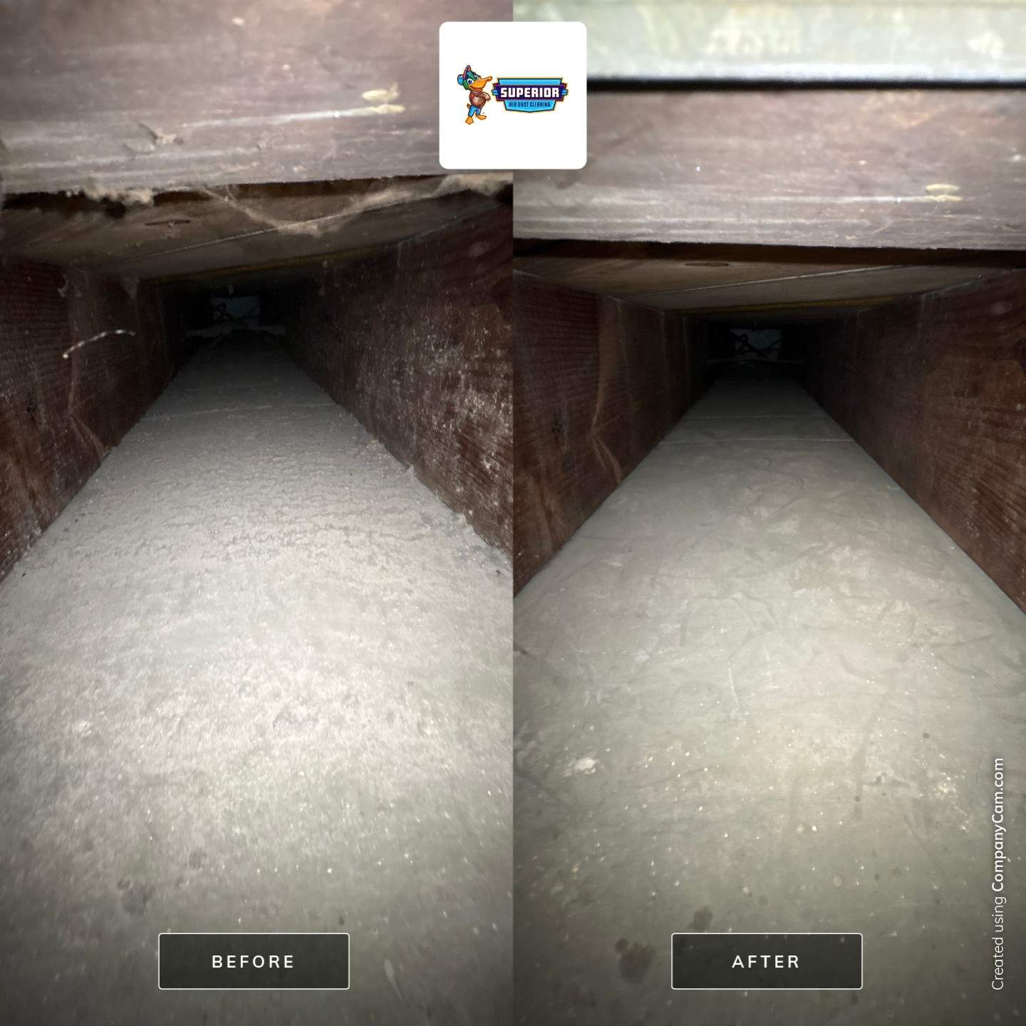 Air Duct Cleaning With a Vacuum Truck in Rochester, PA by Superior Air Duct Cleaning