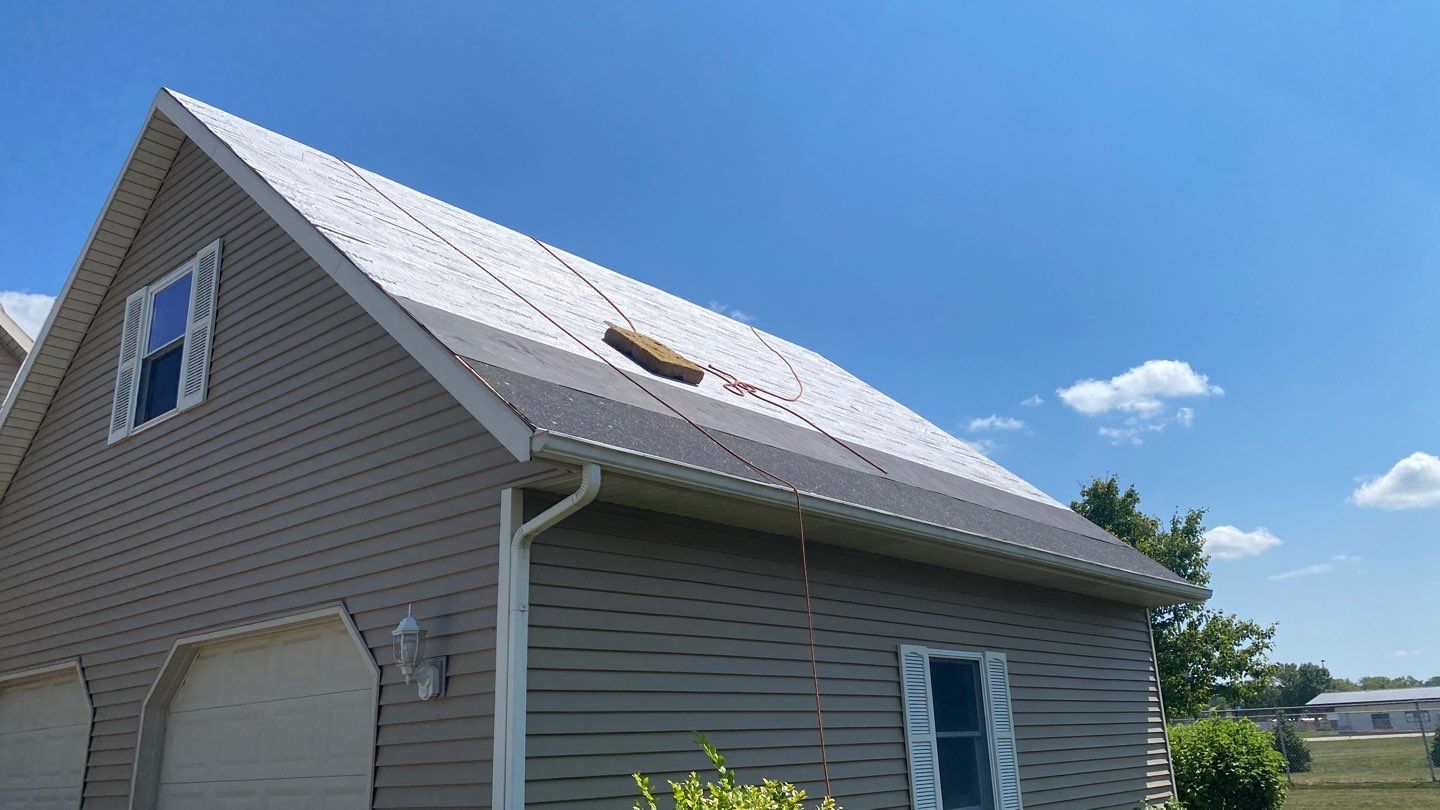Residential Roofing Installation using GAF Timberline HDZ Weathered Wood by Nitro Roofing and Construction