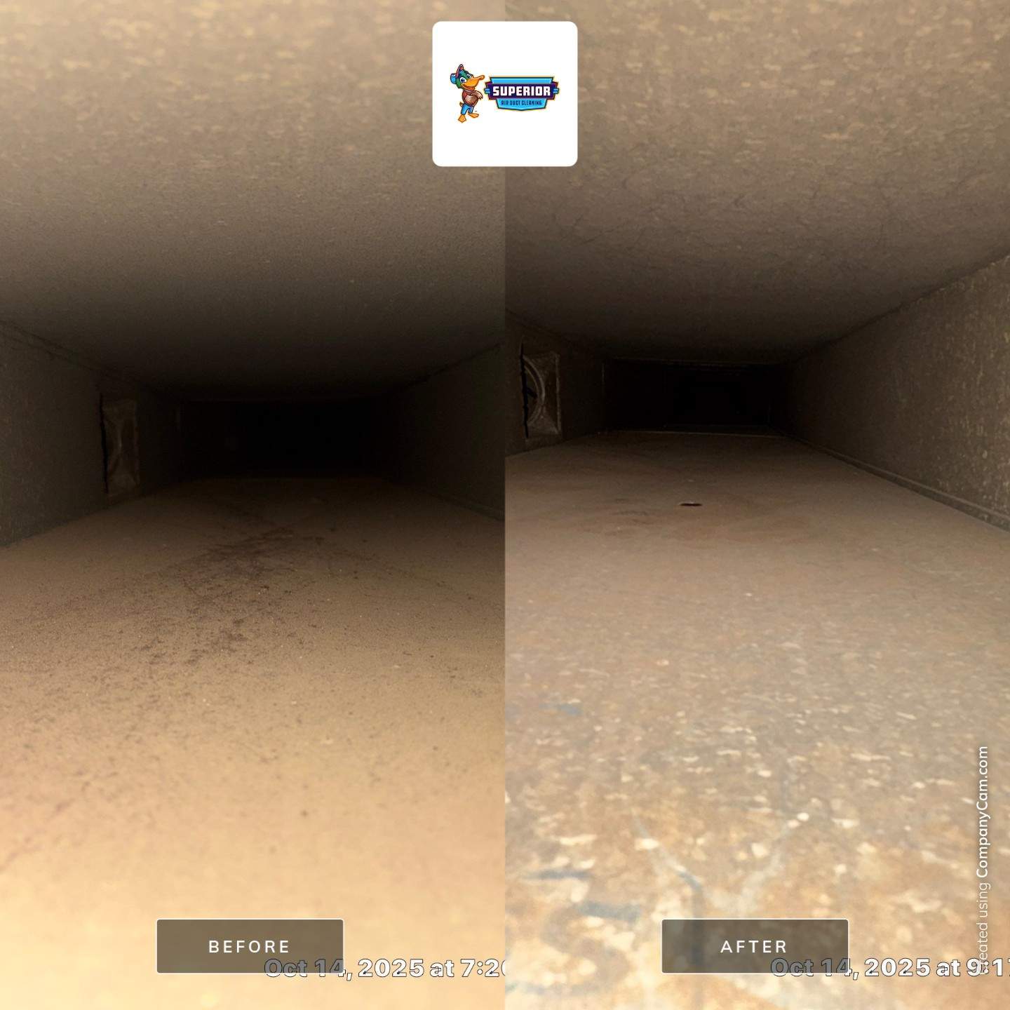 Air Duct Cleaning With a Vacuum Truck in Youngstown, OH by Superior Air Duct Cleaning