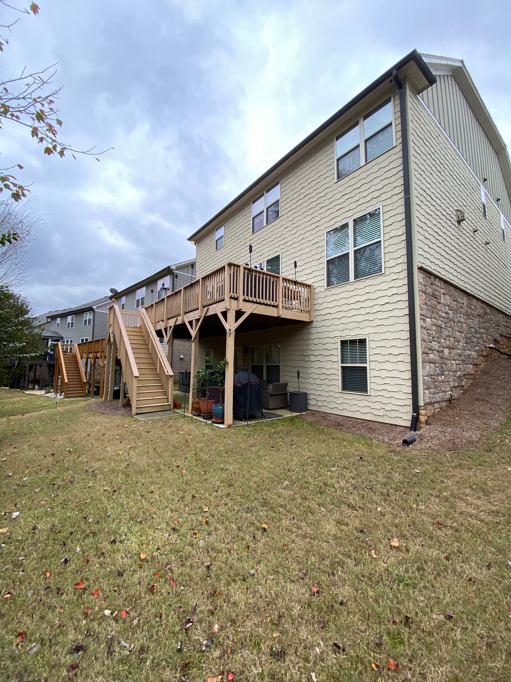 Composite Deck and Underdeck Porch Installation in Smyrna by Swift Home Renovations
